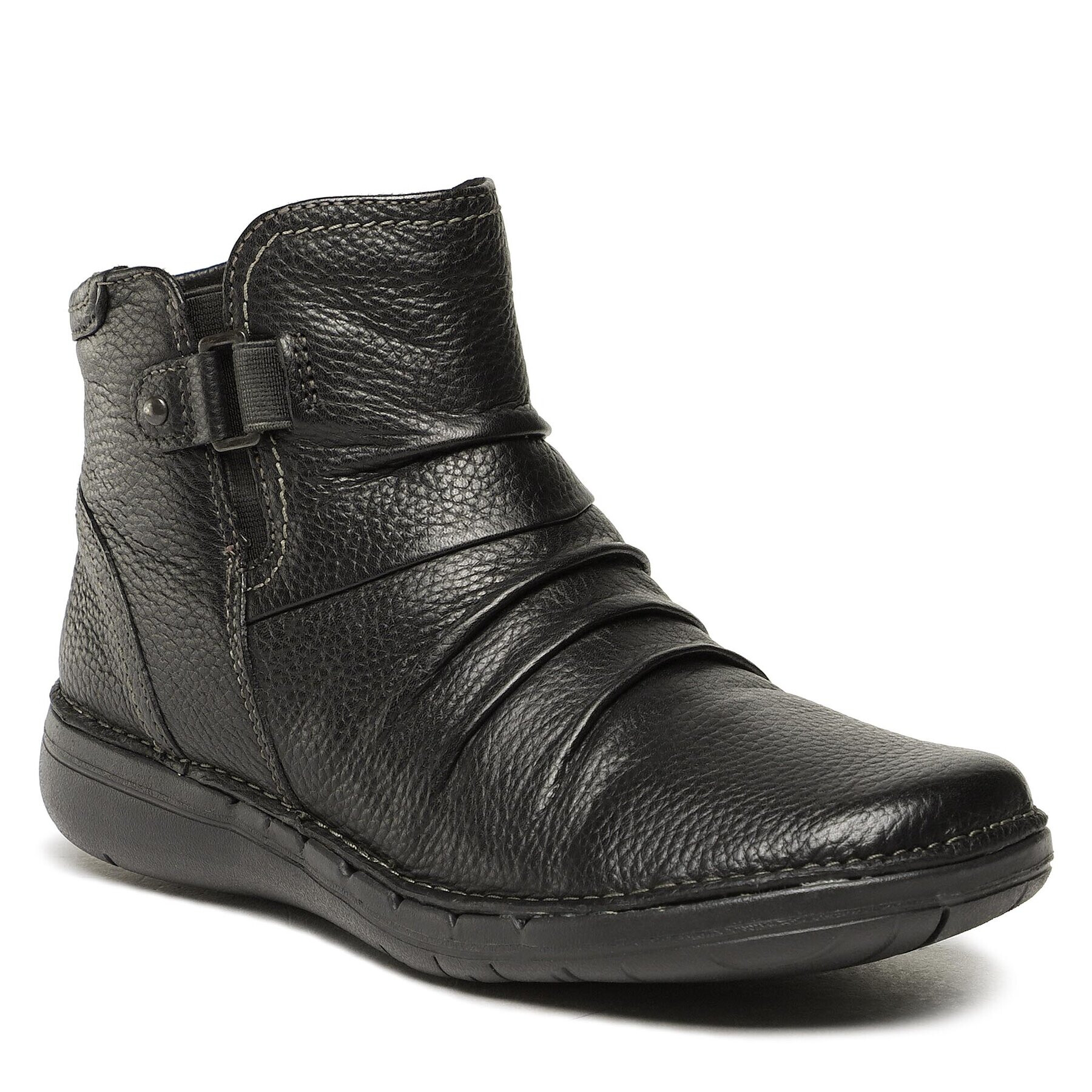 Clarks Боти Un Loop Top 261686734 Черен - Pepit.bg