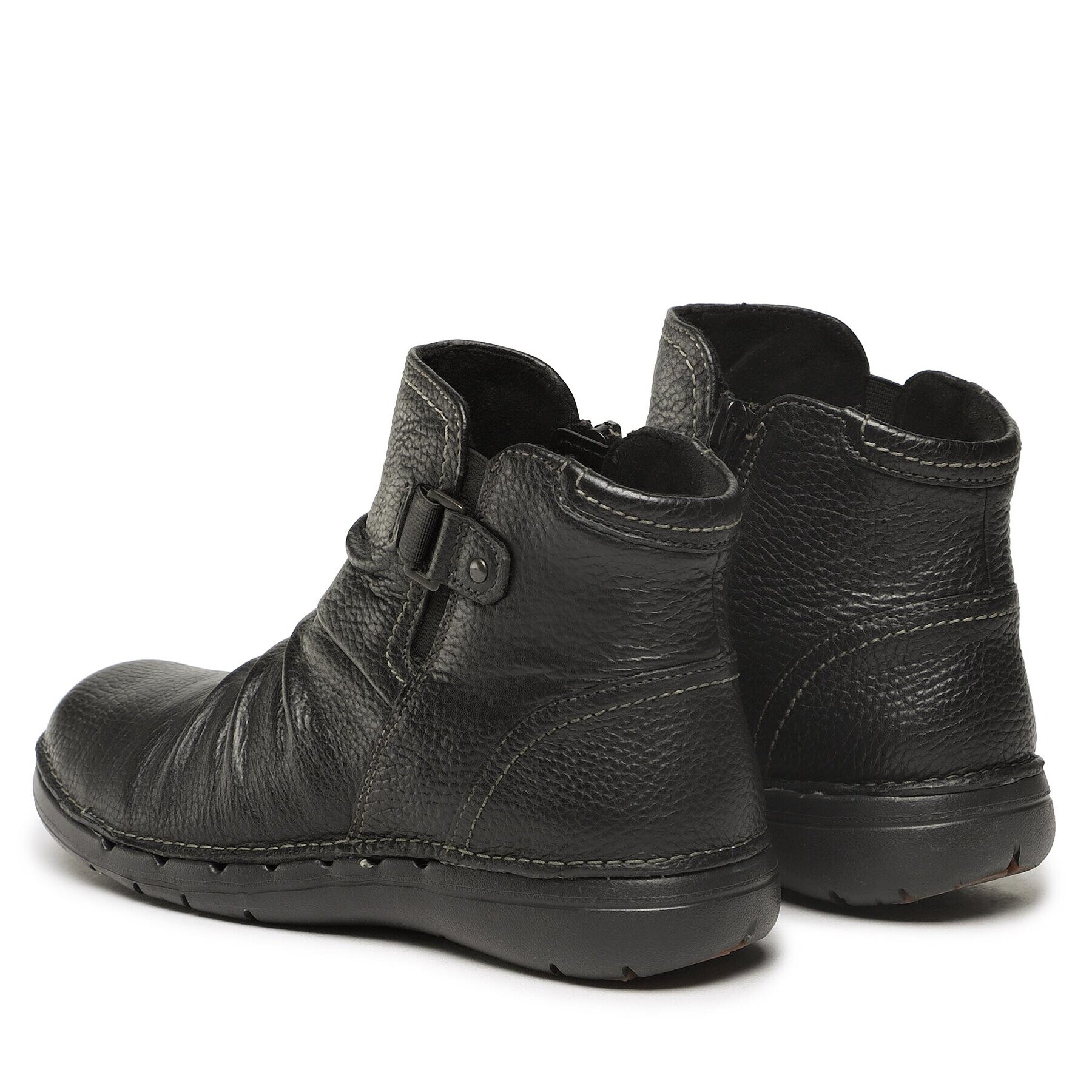 Clarks Боти Un Loop Top 261686734 Черен - Pepit.bg