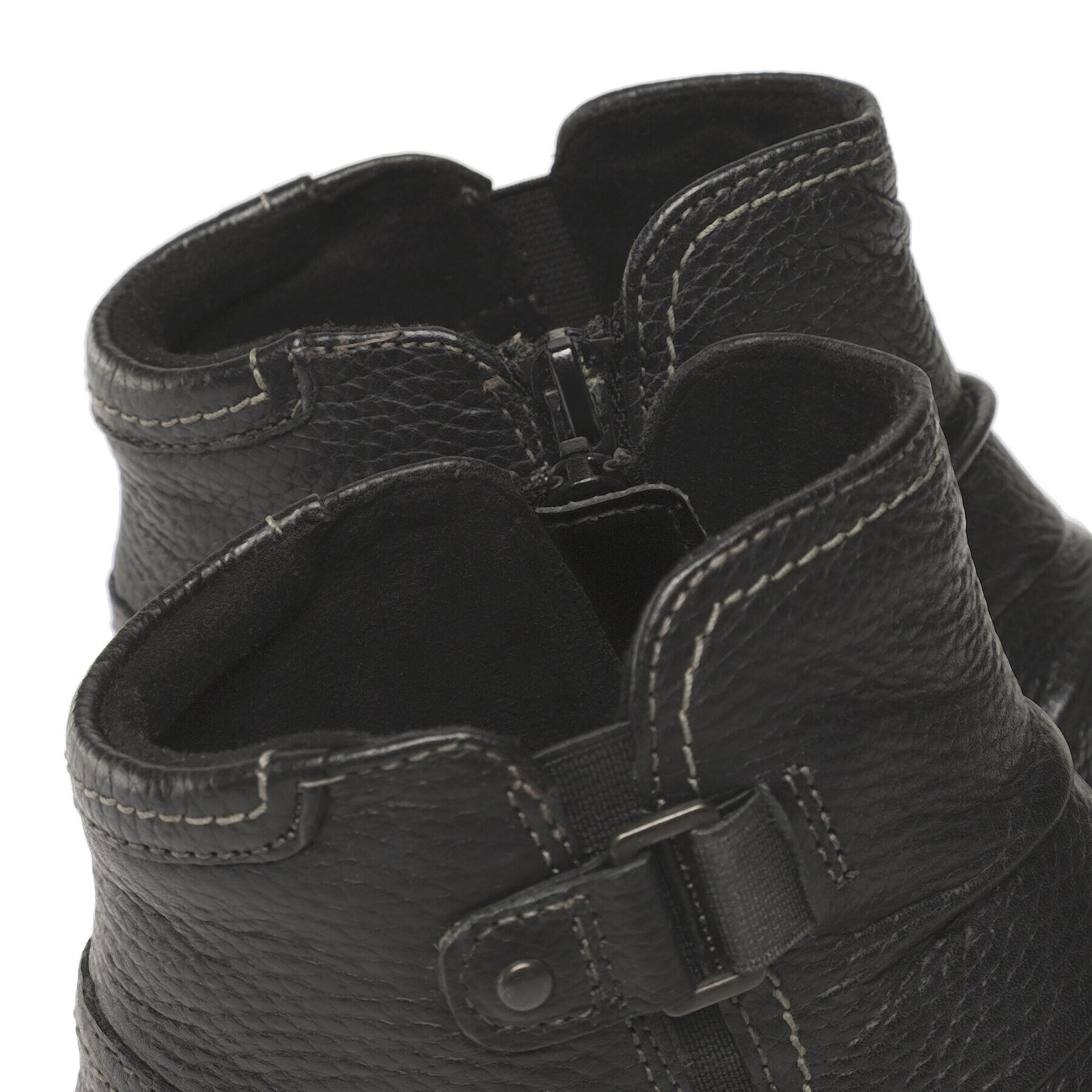 Clarks Боти Un Loop Top 261686734 Черен - Pepit.bg