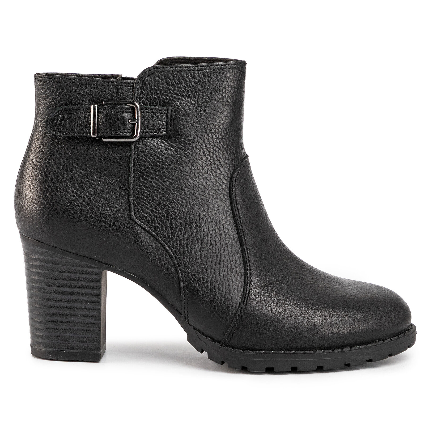 Clarks Боти Verona Gleam 261444634 Черен - Pepit.bg