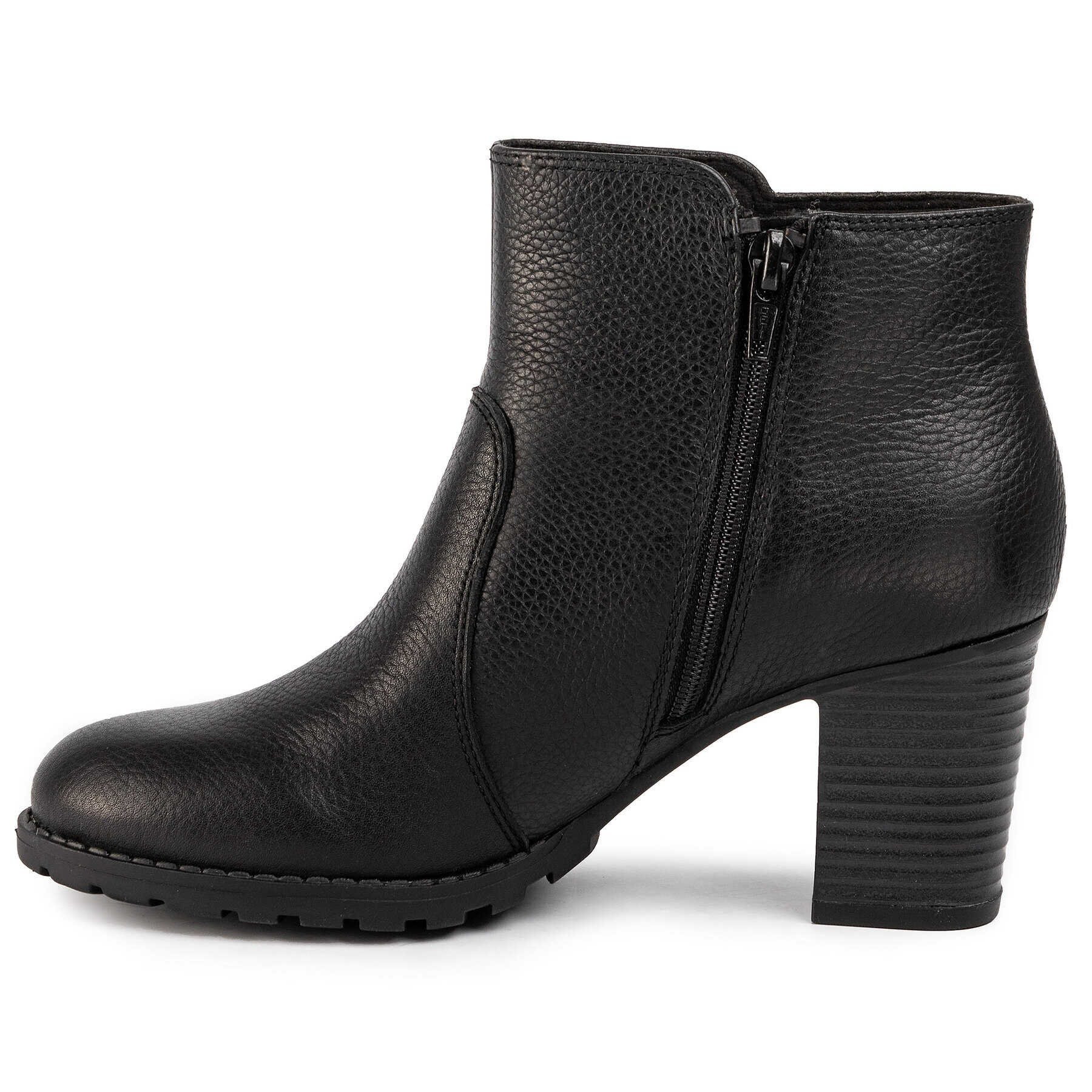 Clarks Боти Verona Gleam 261444634 Черен - Pepit.bg