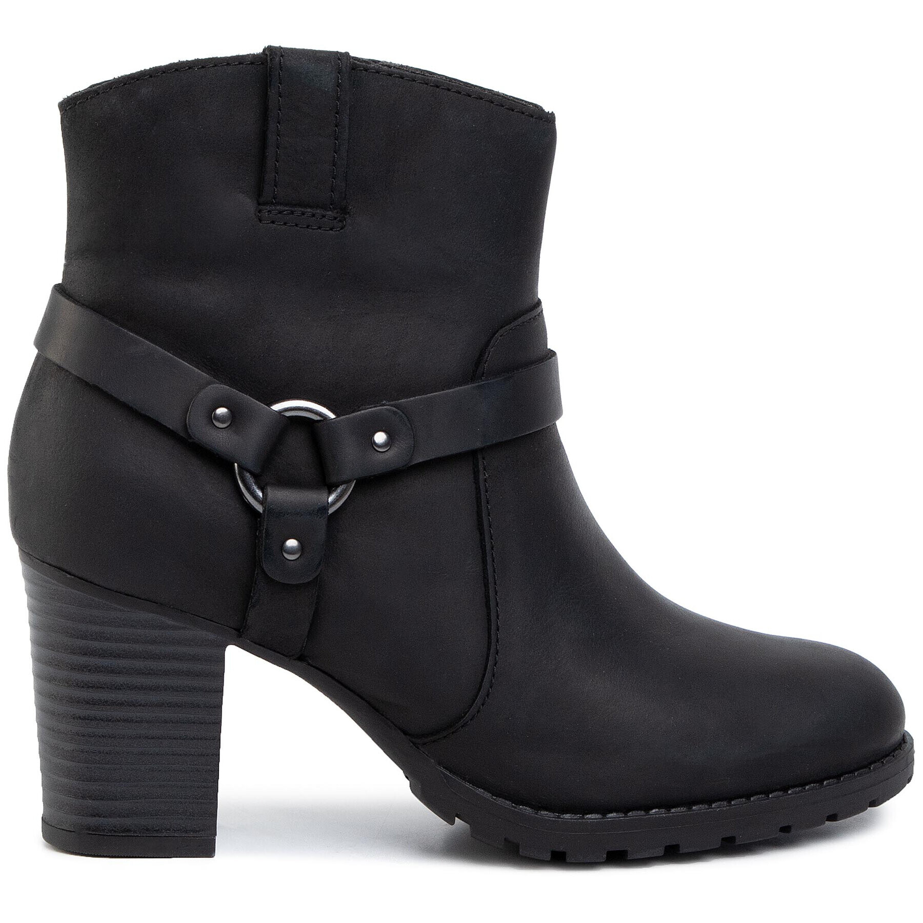 Clarks Боти Verona Rock 261444844 Черен - Pepit.bg
