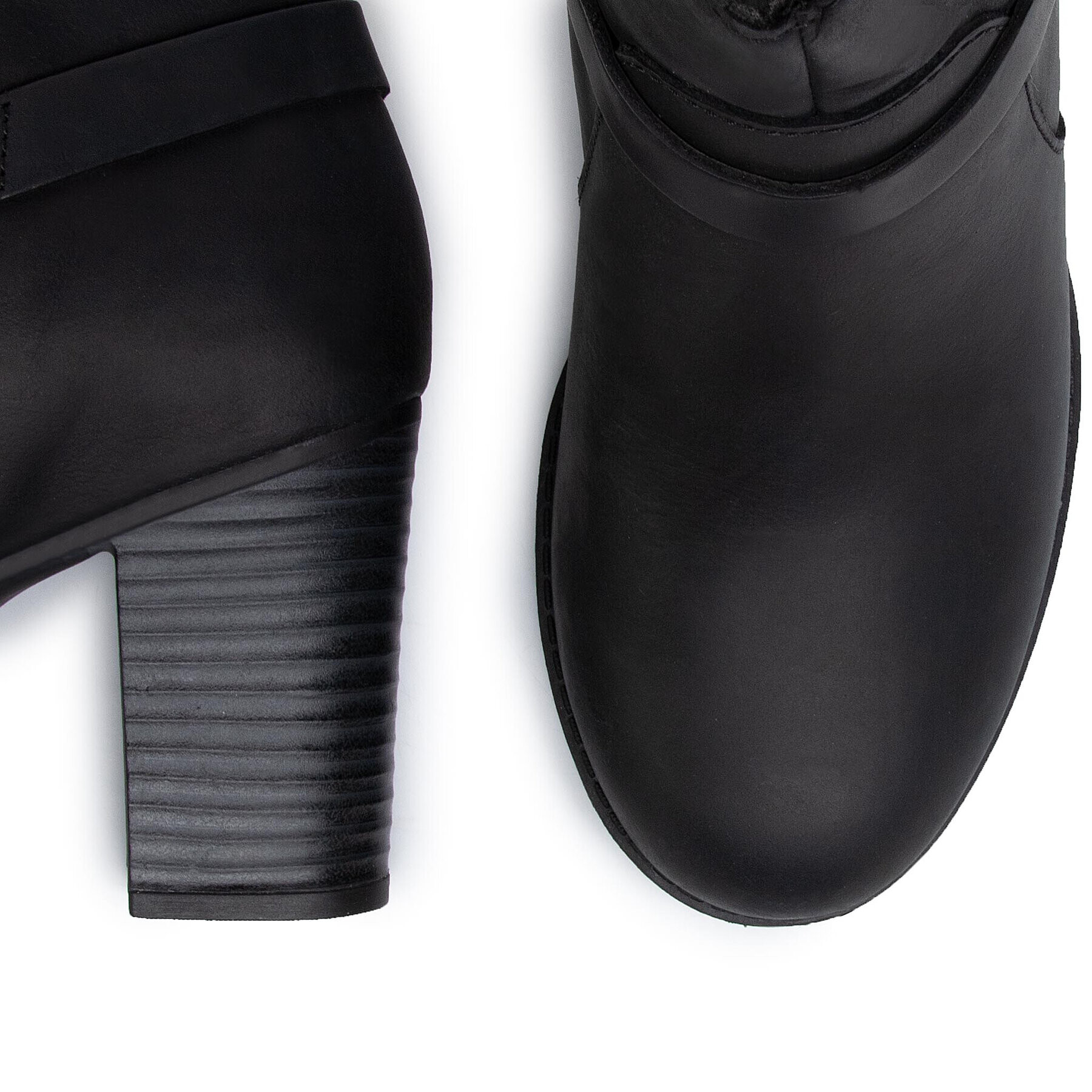 Clarks Боти Verona Rock 261444844 Черен - Pepit.bg