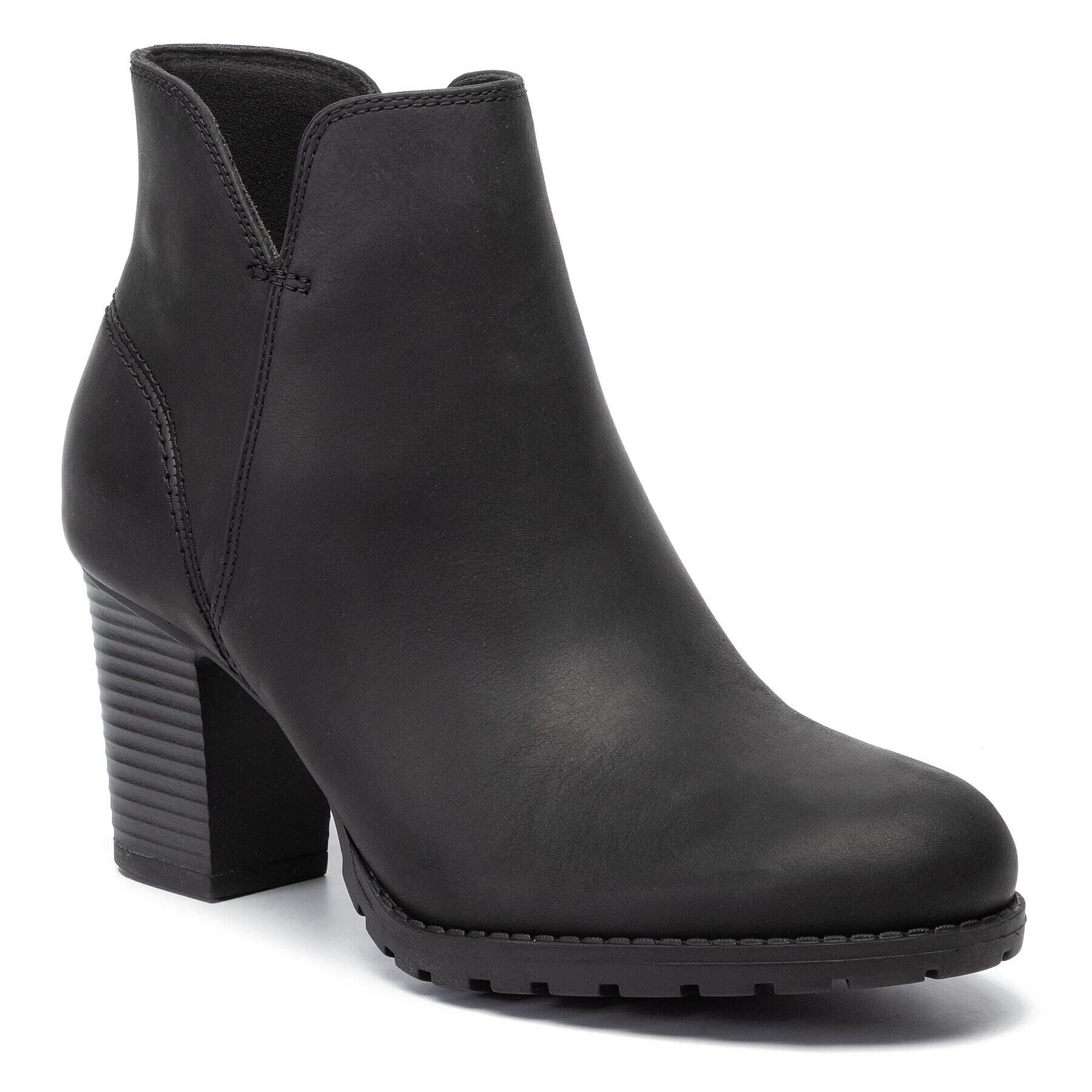 Clarks Боти Verona Trish 261372414 Черен - Pepit.bg