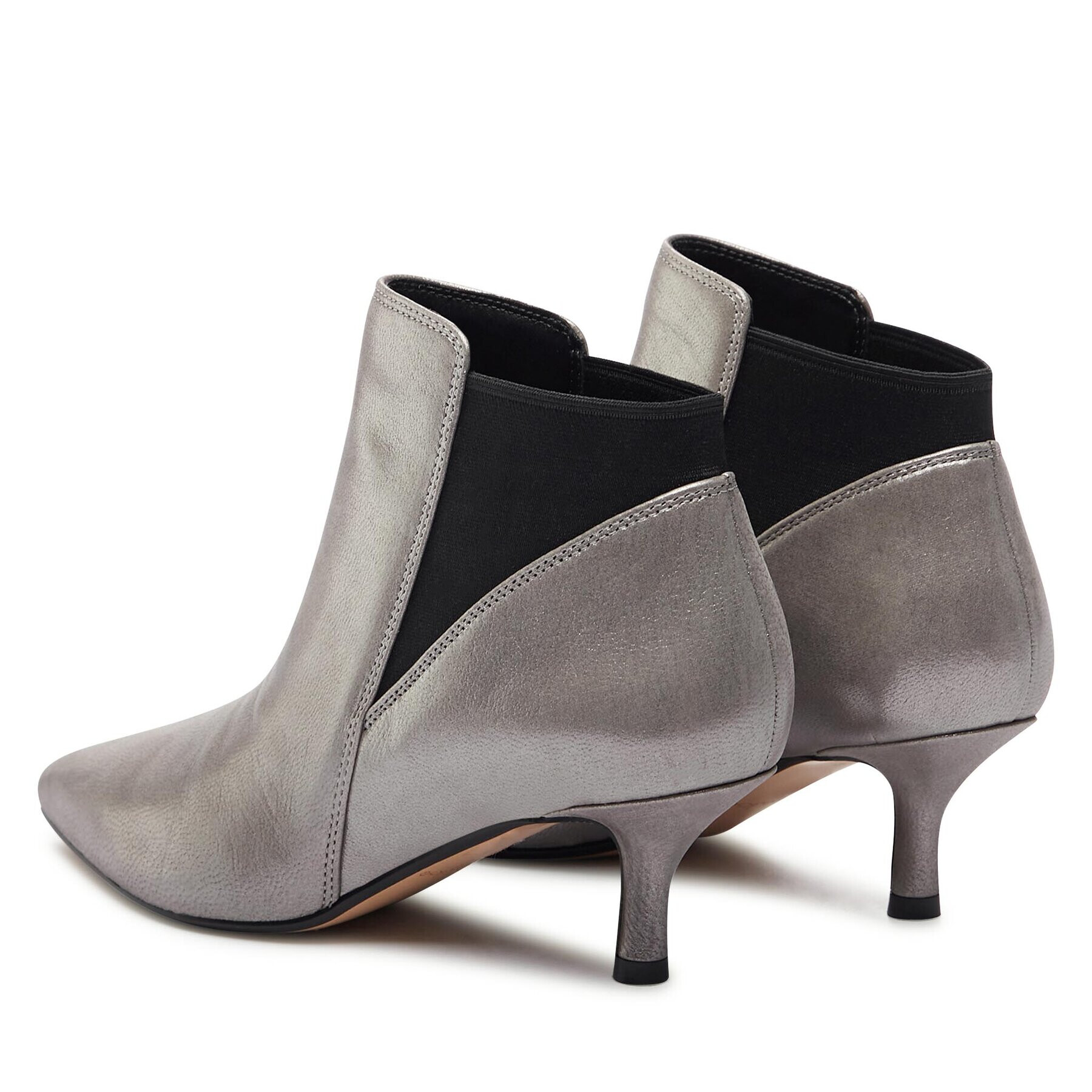 Clarks Боти Violet 55 Up 261747664 Сребрист - Pepit.bg