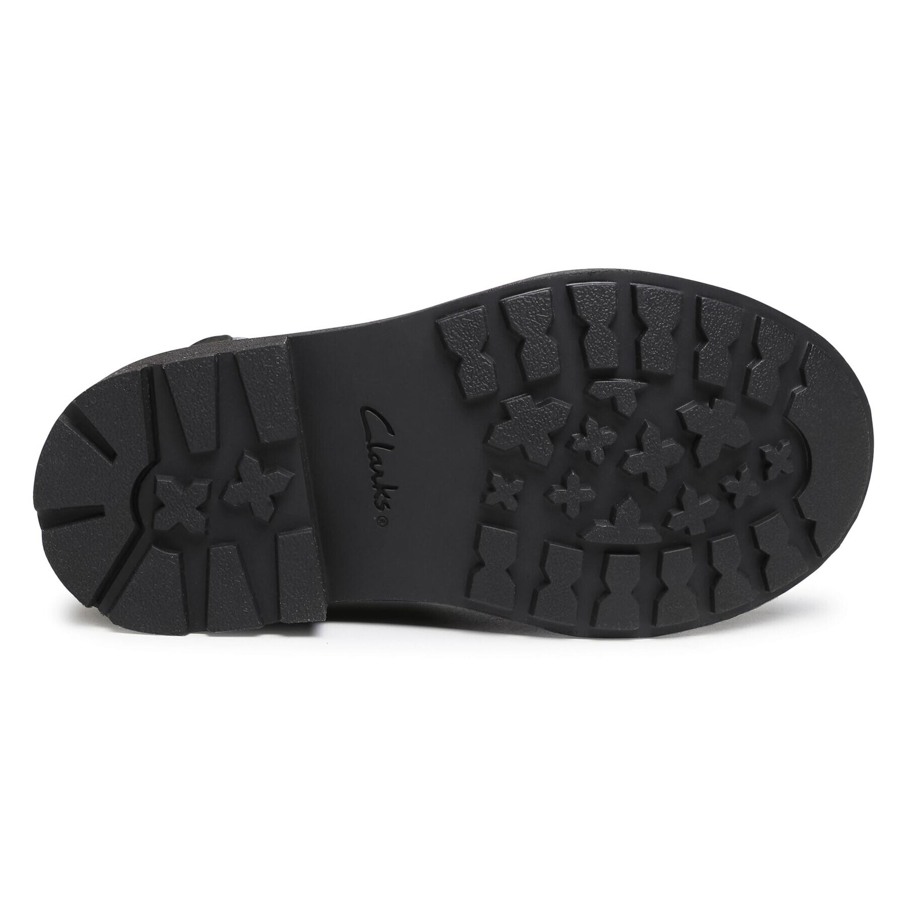 Clarks Ботуши Astrol Orin T 261541066 Черен - Pepit.bg