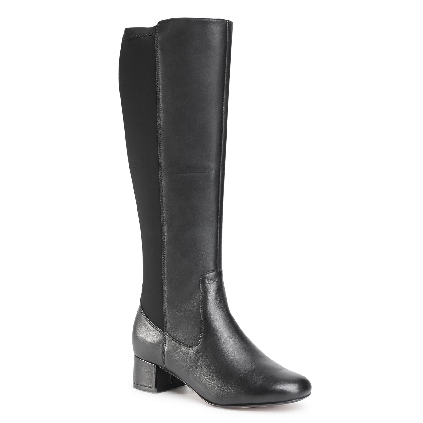 Clarks Ботуши Marilyn Abby 261534204 Черен - Pepit.bg