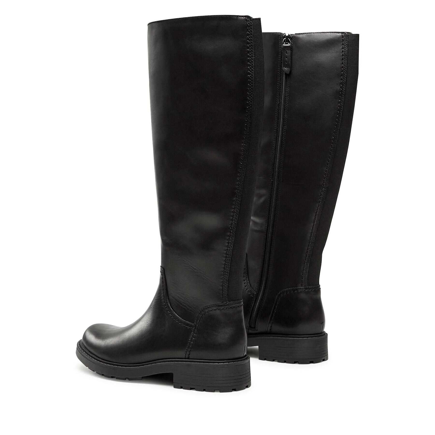 Clarks Ботуши Orinoco2 Rise 261747894 Черен - Pepit.bg