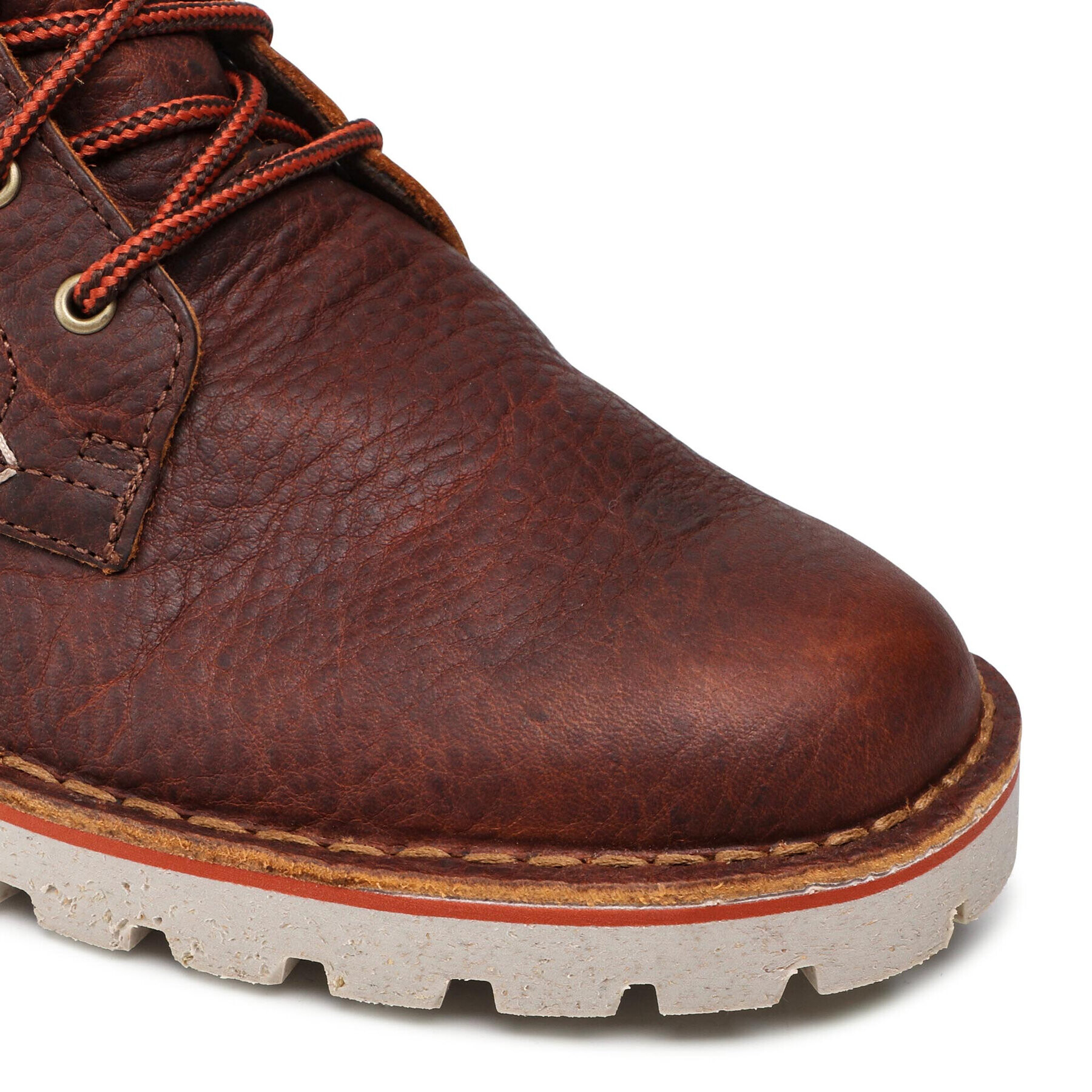 Clarks Ботуши Overdale High 261629227 Кафяв - Pepit.bg