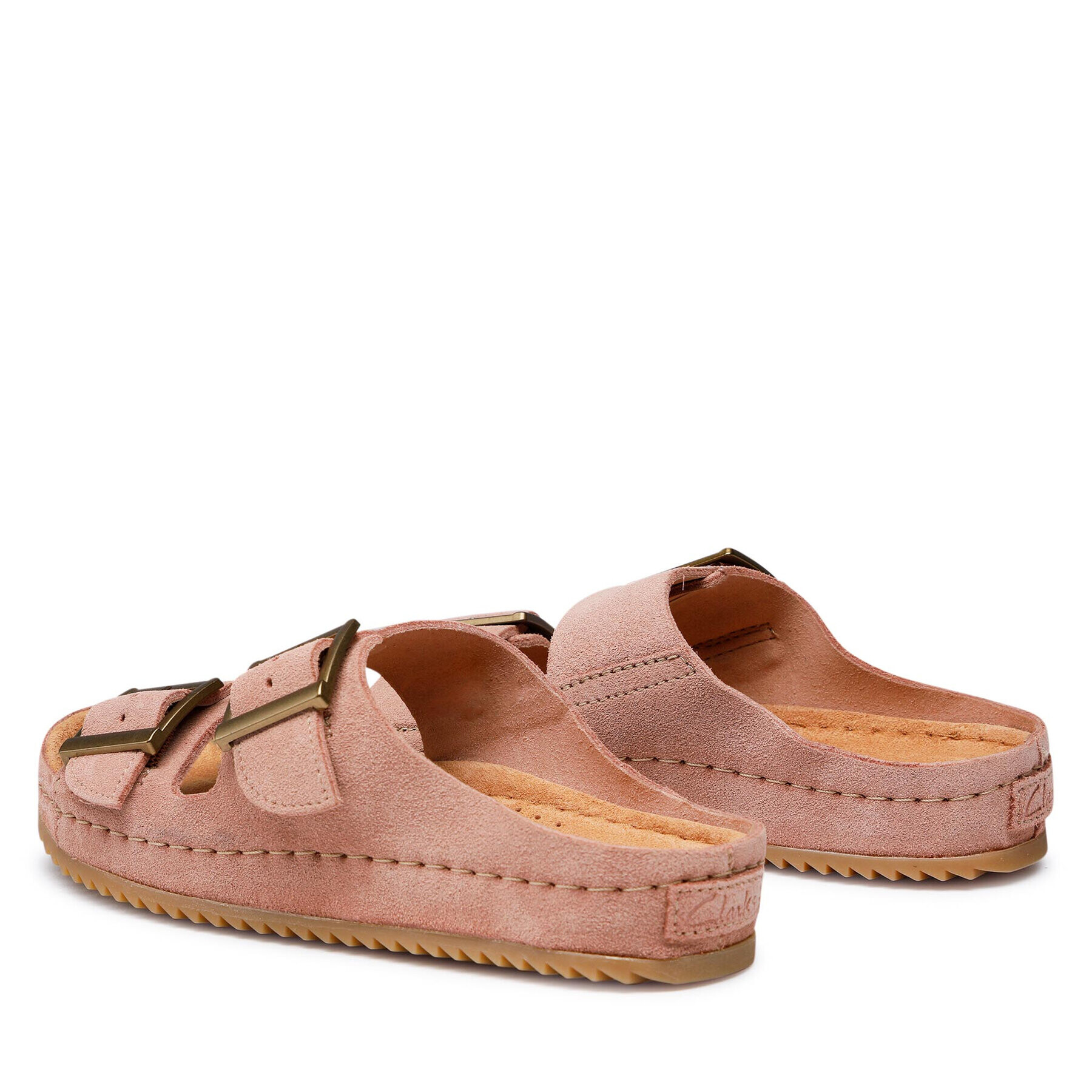 Clarks Чехли Brookleigh Sun 26165055 Розов - Pepit.bg