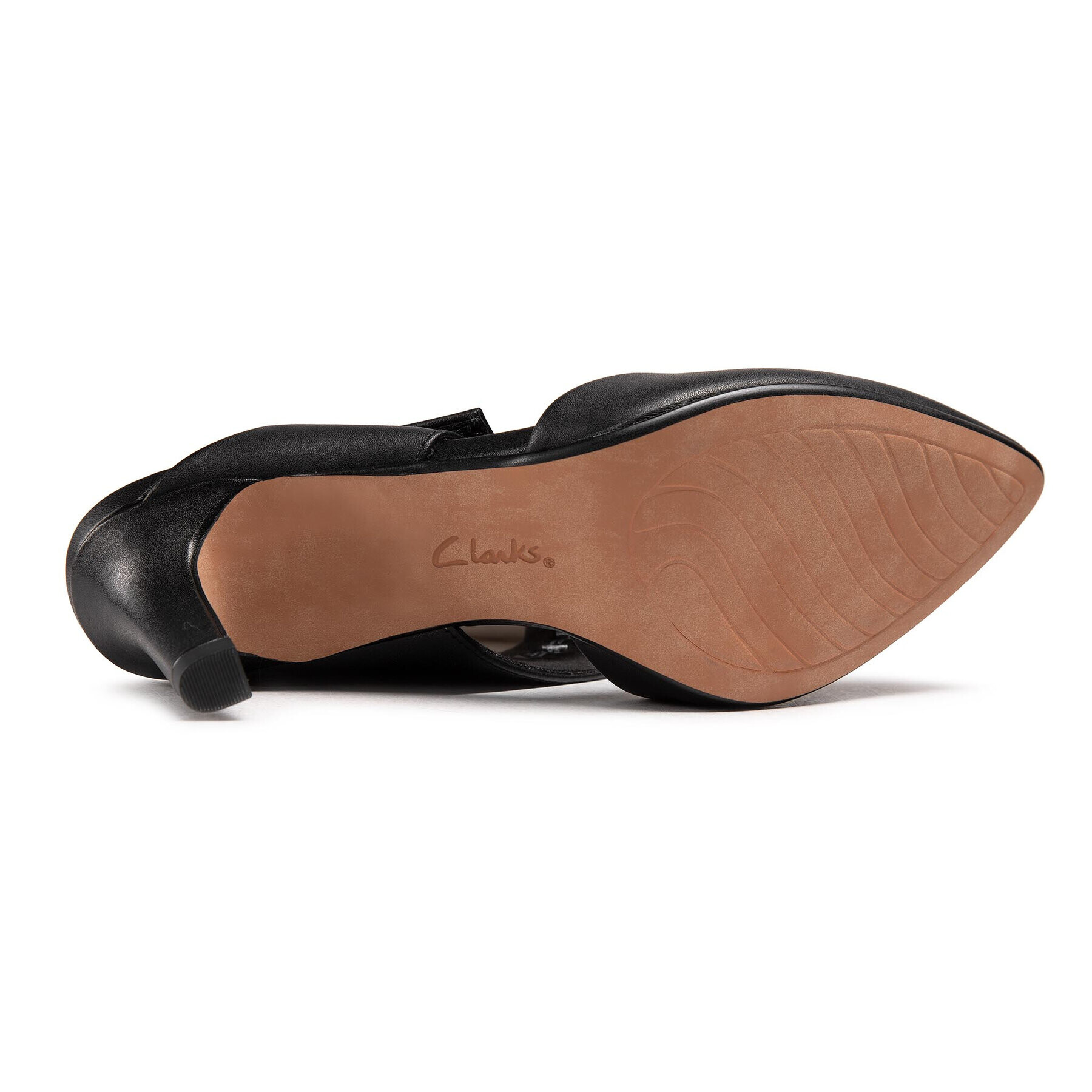 Clarks Чехли Illeana Daisy 261582824 Черен - Pepit.bg