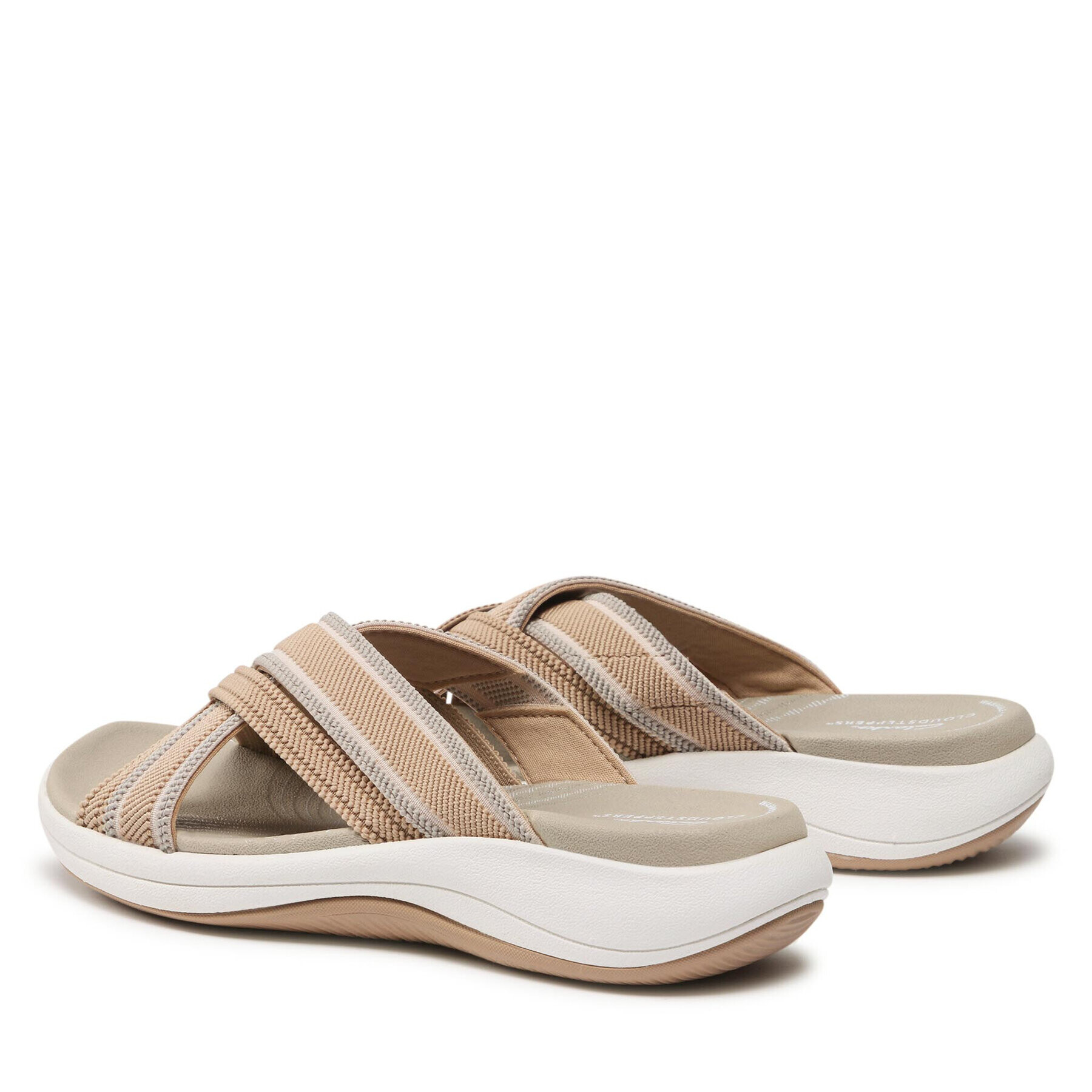 Clarks Чехли Mira Isle 26159899 Бежов - Pepit.bg
