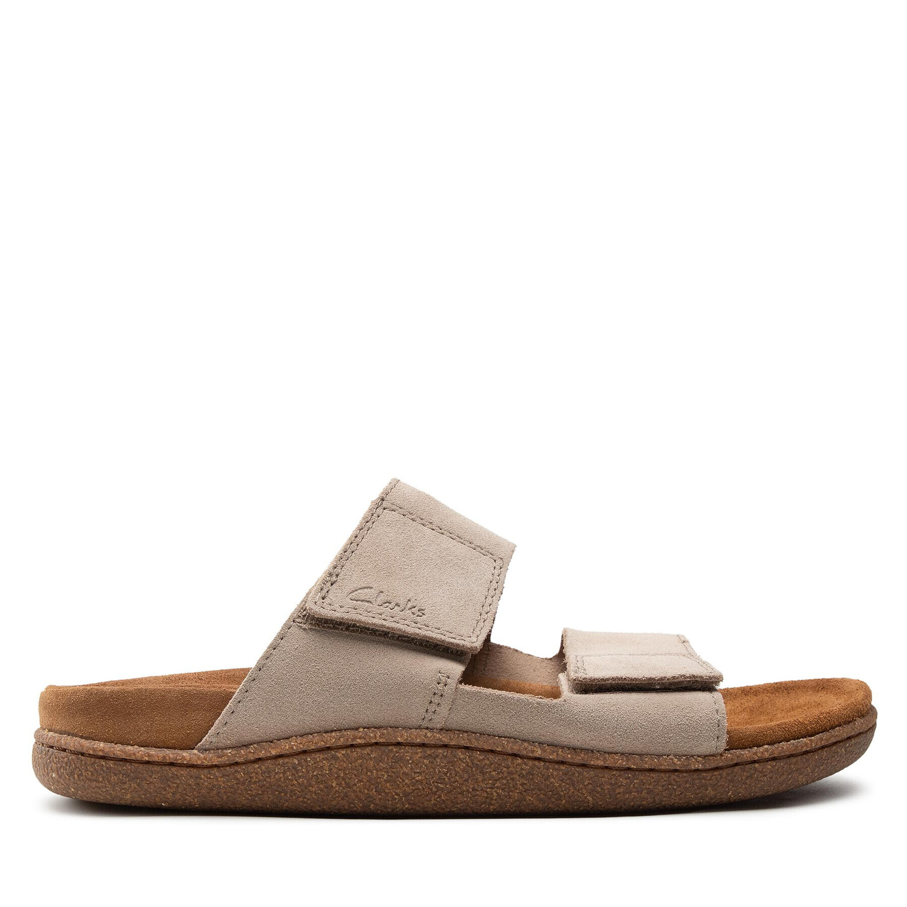 Clarks Чехли Pilton Strap 26165685 Бежов - Pepit.bg