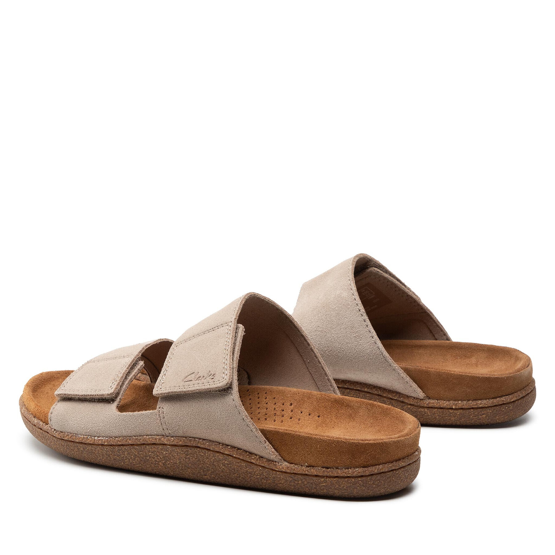 Clarks Чехли Pilton Strap 26165685 Бежов - Pepit.bg
