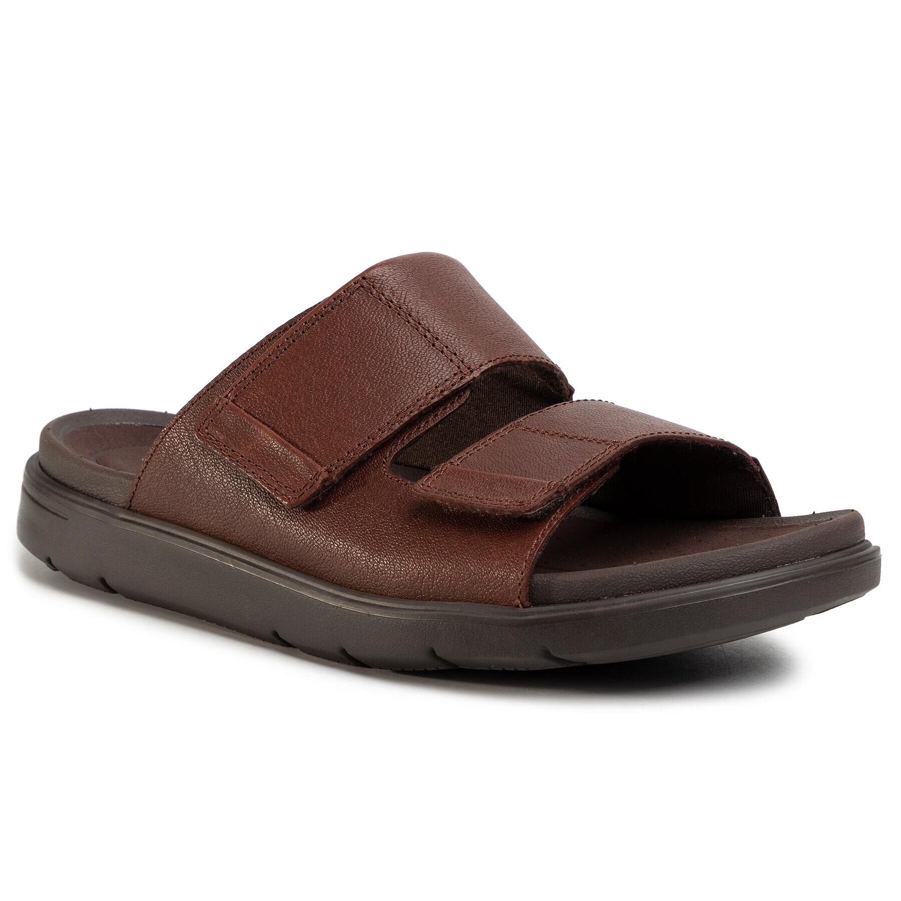 Clarks Чехли UnWilmore Part 261486597 Кафяв - Pepit.bg