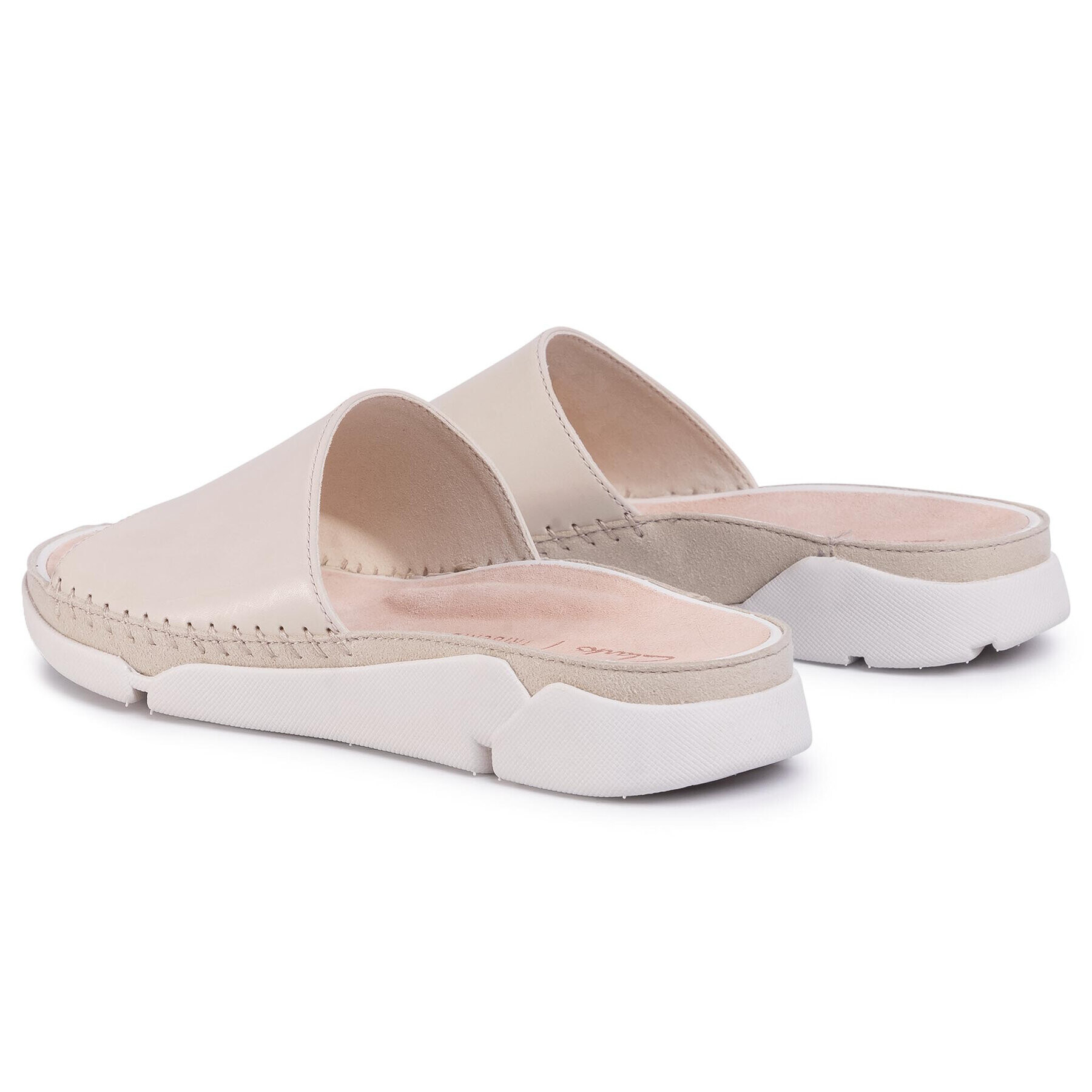 Clarks Чехли Tri Slide 261487654 Бежов - Pepit.bg