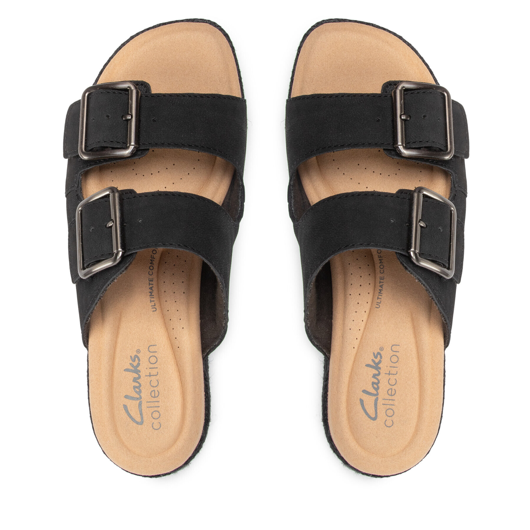 Clarks Еспадрили Lana Beach 261655724 Черен - Pepit.bg