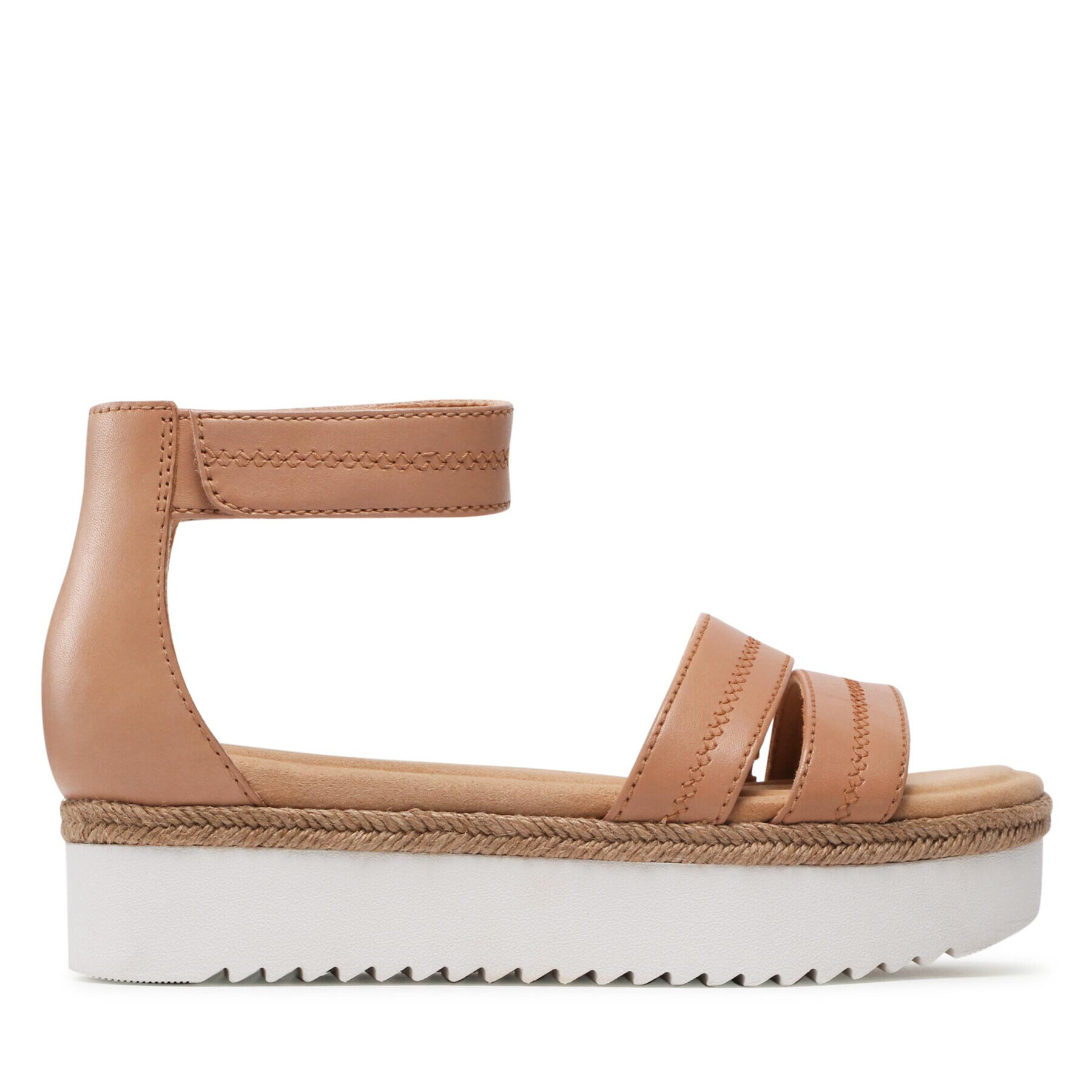 Clarks Еспадрили Lana Glide 261648354 Бежов - Pepit.bg