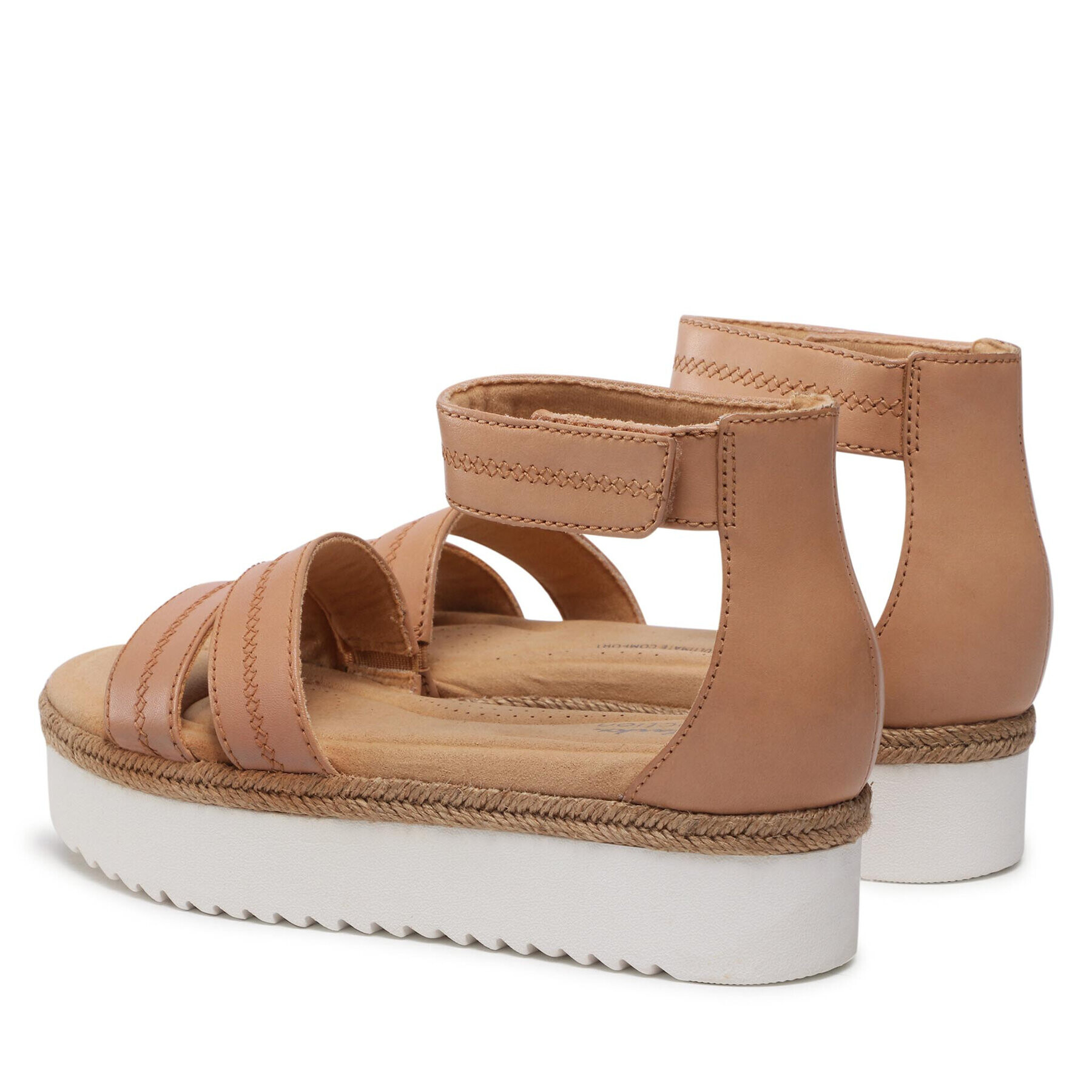 Clarks Еспадрили Lana Glide 261648354 Бежов - Pepit.bg
