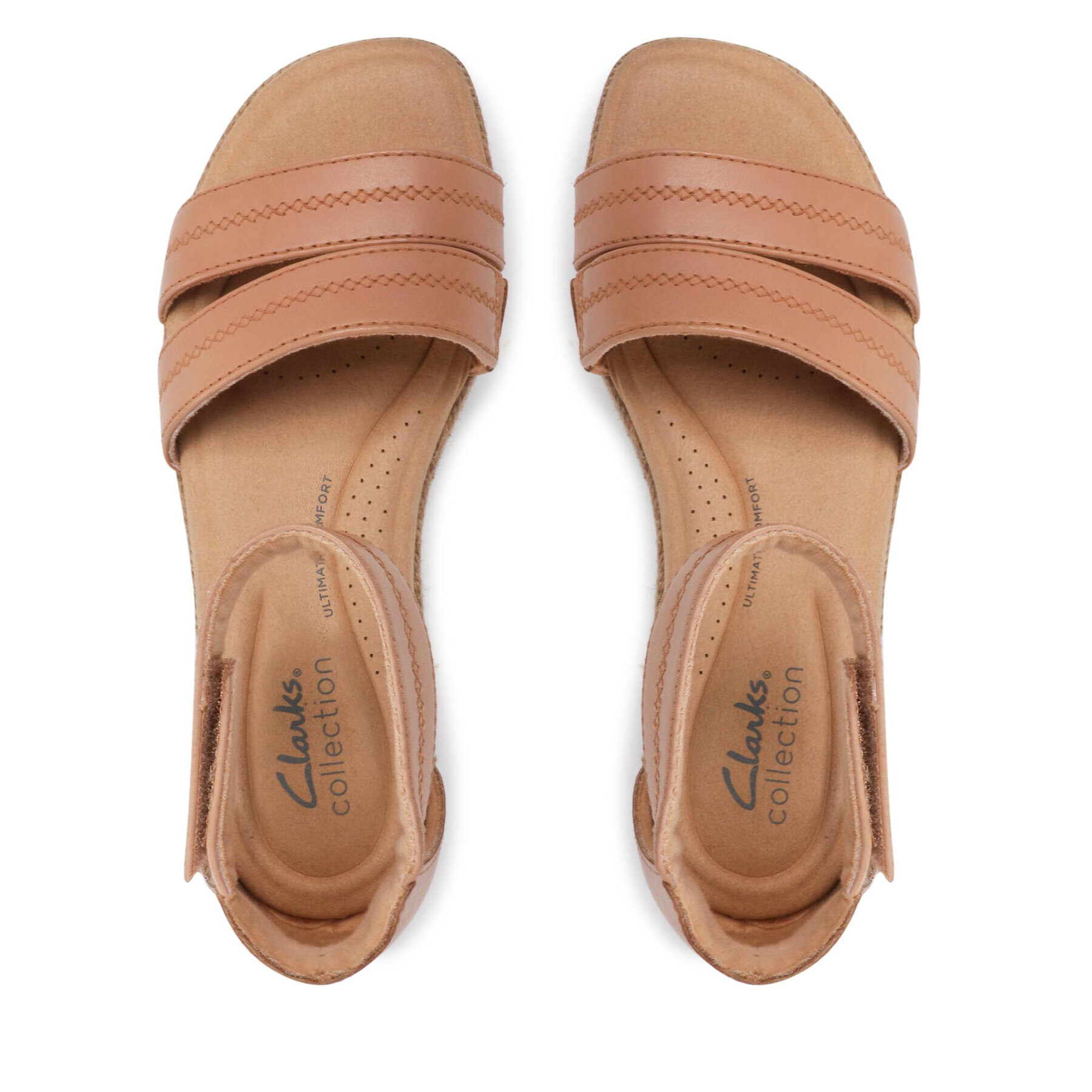 Clarks Еспадрили Lana Glide 261648354 Бежов - Pepit.bg
