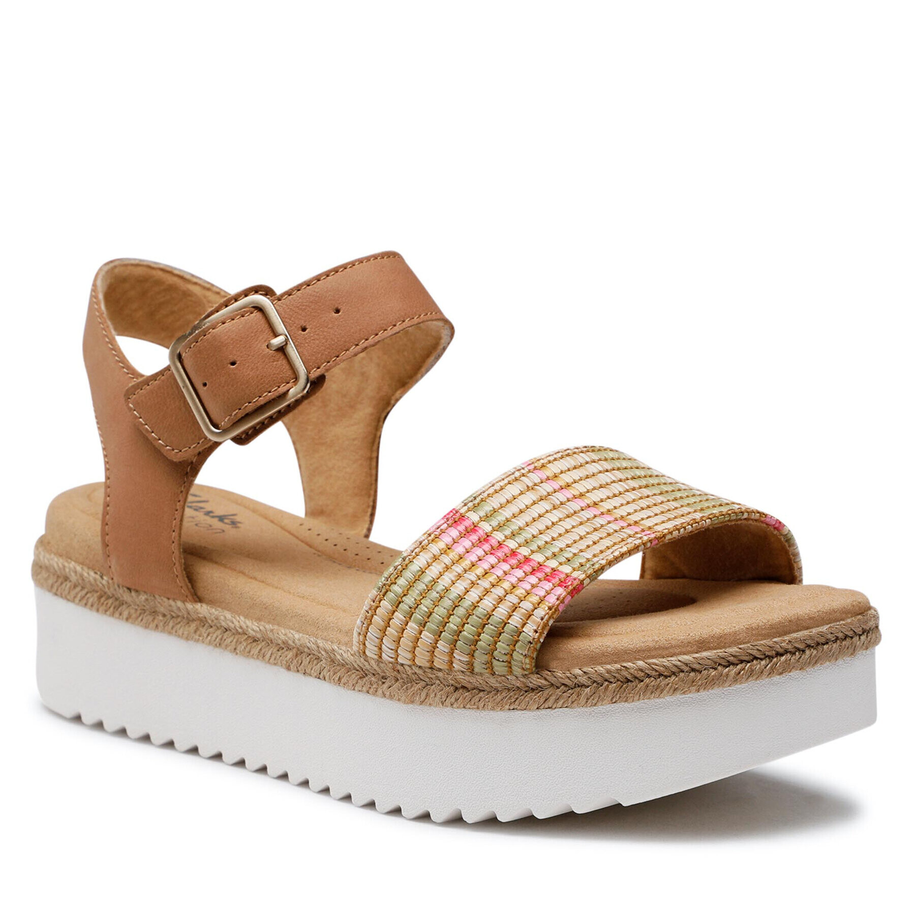 Clarks Еспадрили Lana Shore 26164475 Кафяв - Pepit.bg