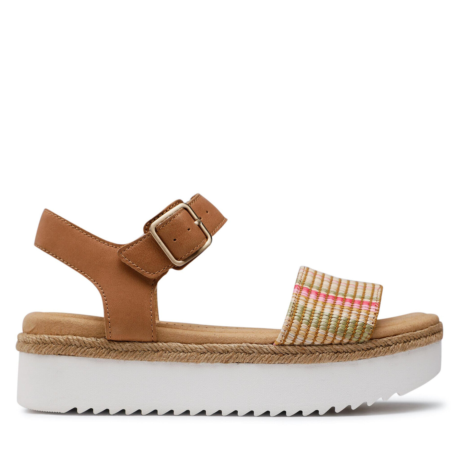 Clarks Еспадрили Lana Shore 26164475 Кафяв - Pepit.bg