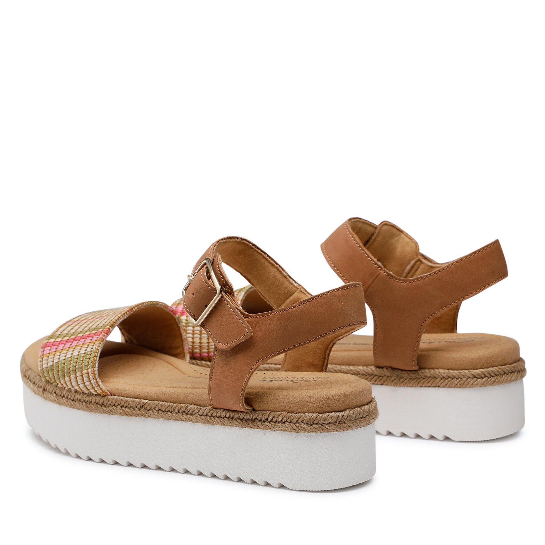Clarks Еспадрили Lana Shore 26164475 Кафяв - Pepit.bg