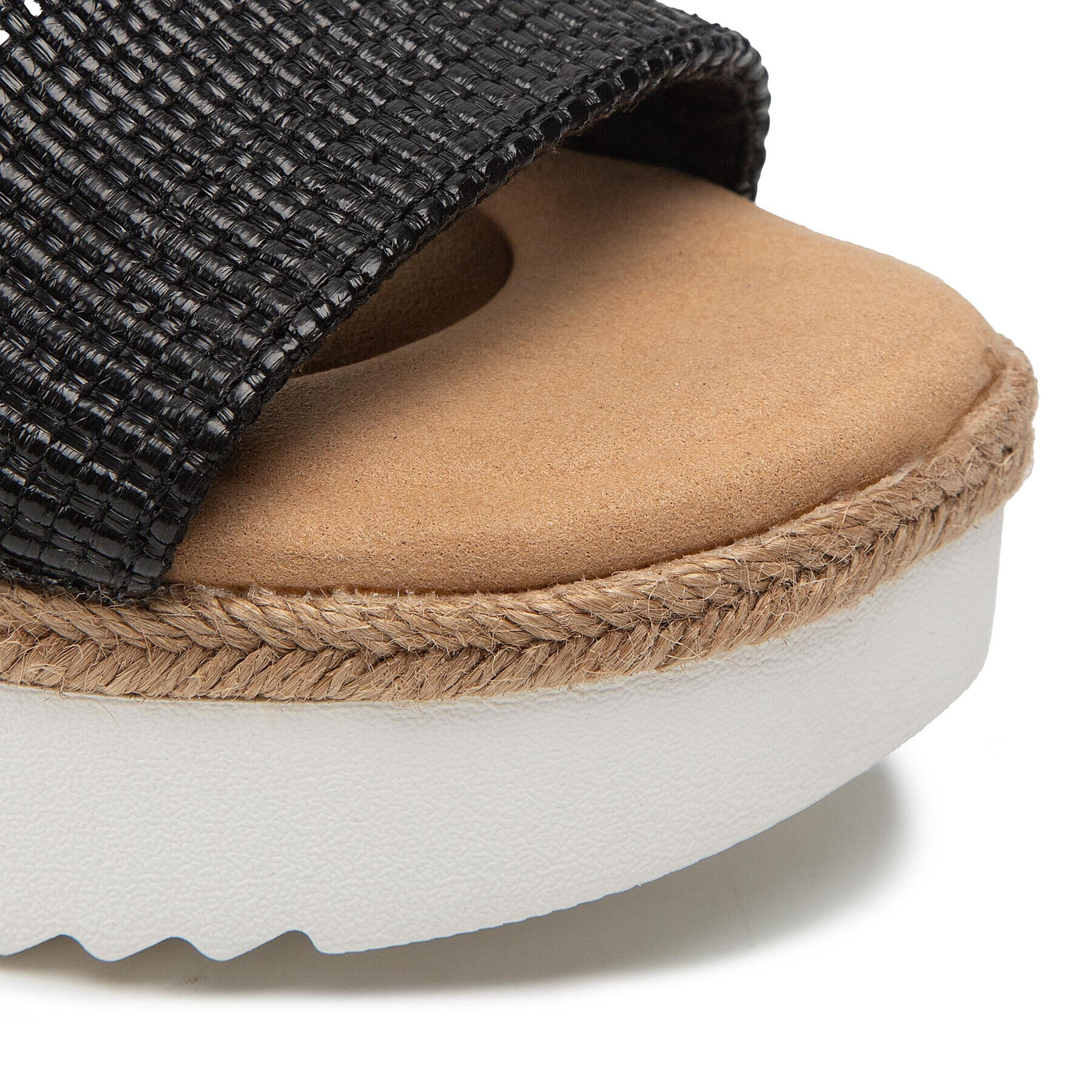 Clarks Еспадрили Lana Shore 261646274 Черен - Pepit.bg