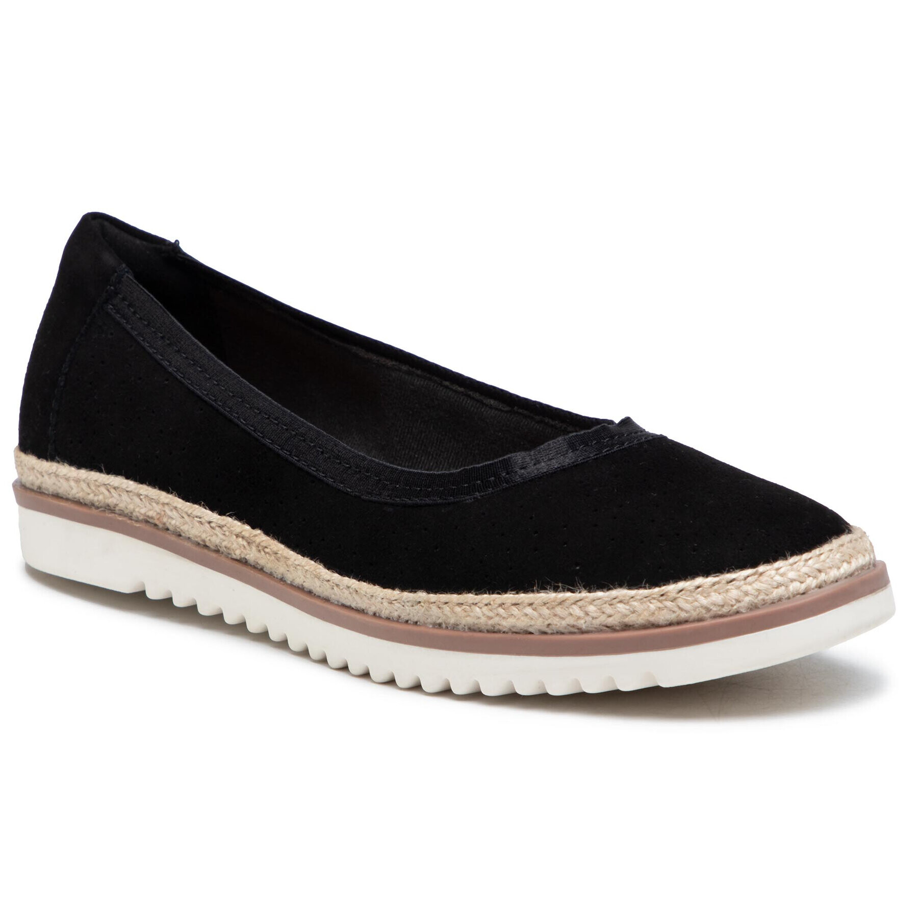 Clarks Еспадрили Serena Kellyn 261593634 Черен - Pepit.bg