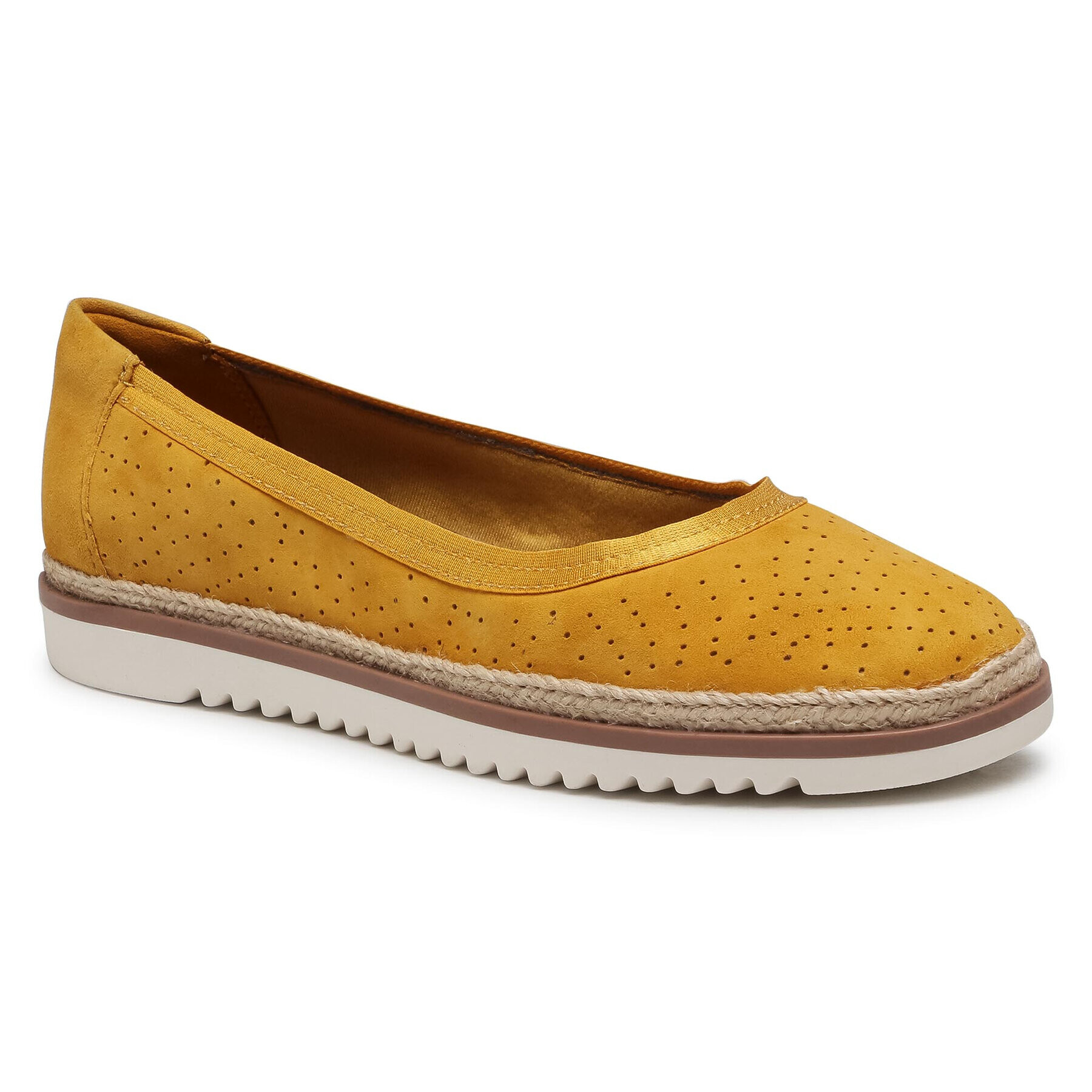 Clarks Еспадрили Serena Kellyn 261593654 Жълт - Pepit.bg
