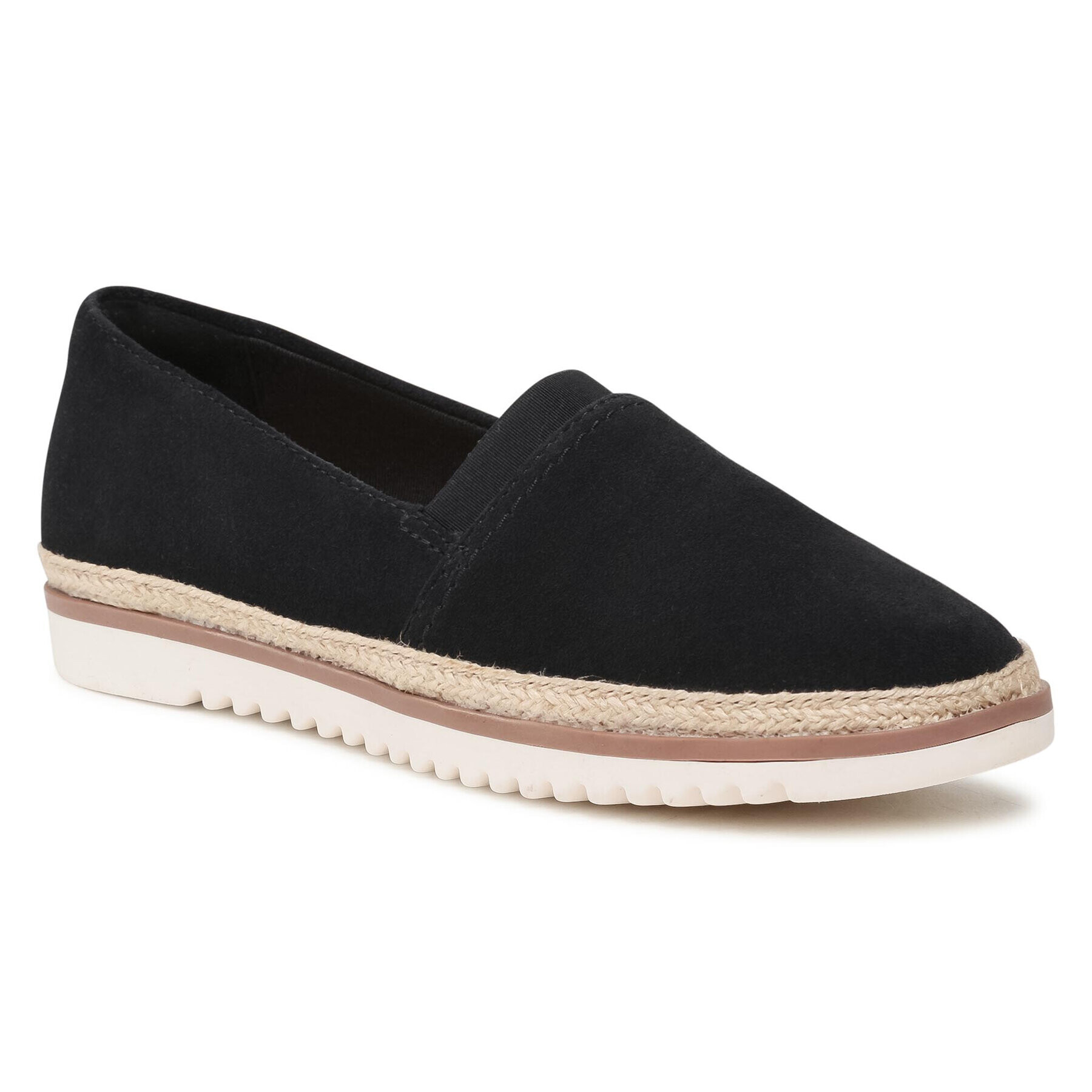 Clarks Еспадрили Serena Paige 261593564 Черен - Pepit.bg