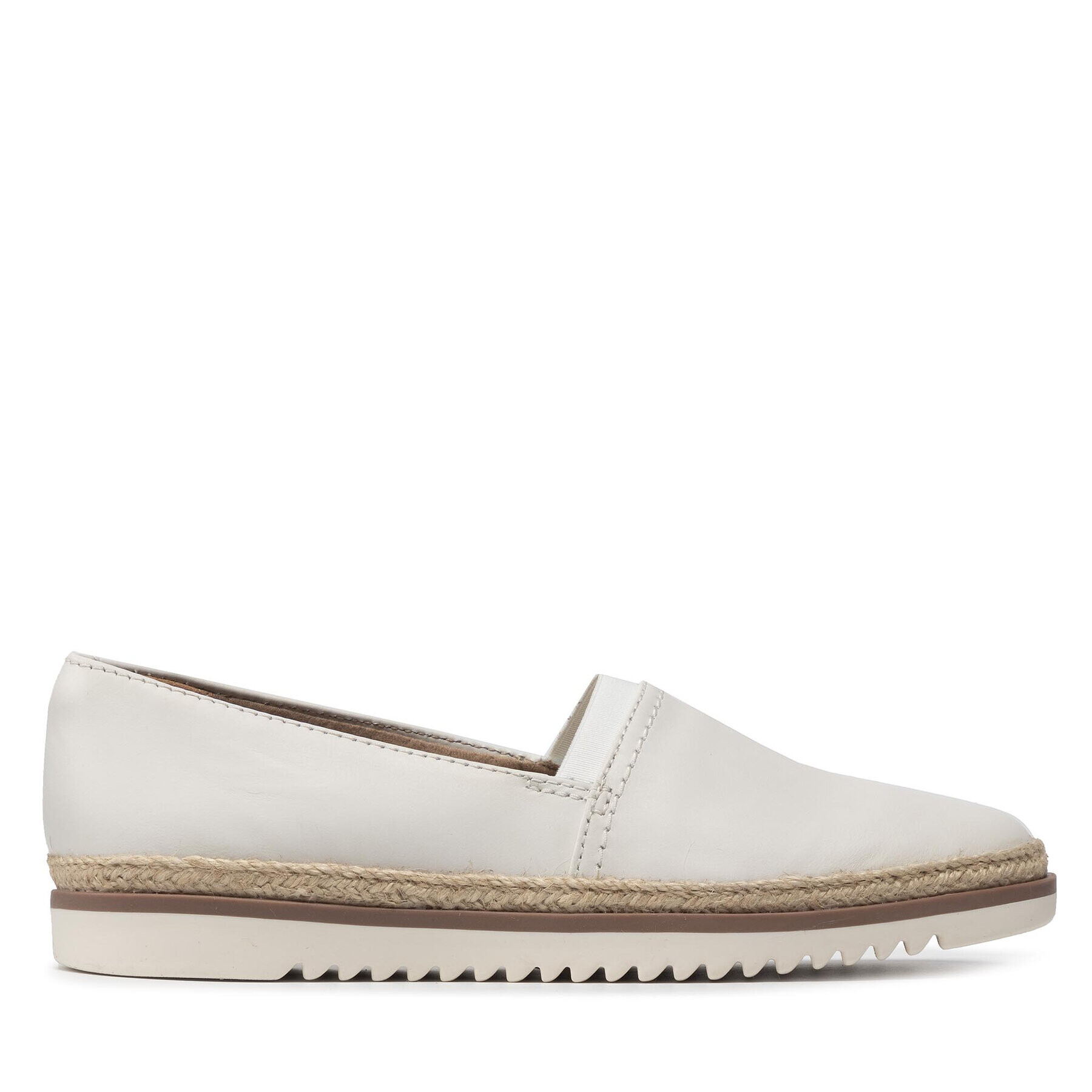 Clarks Еспадрили Serena Paige 261593584 Бял - Pepit.bg