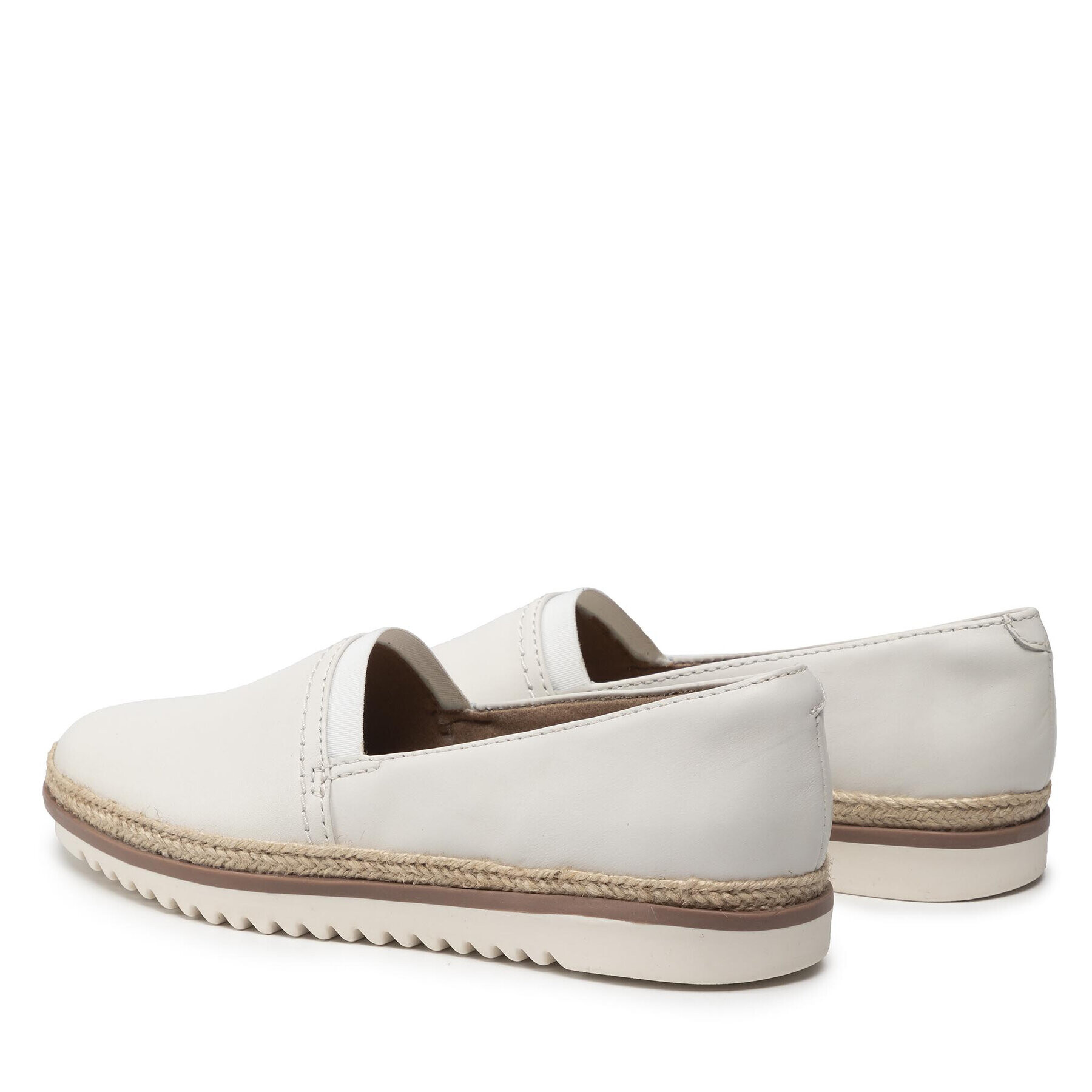 Clarks Еспадрили Serena Paige 261593584 Бял - Pepit.bg
