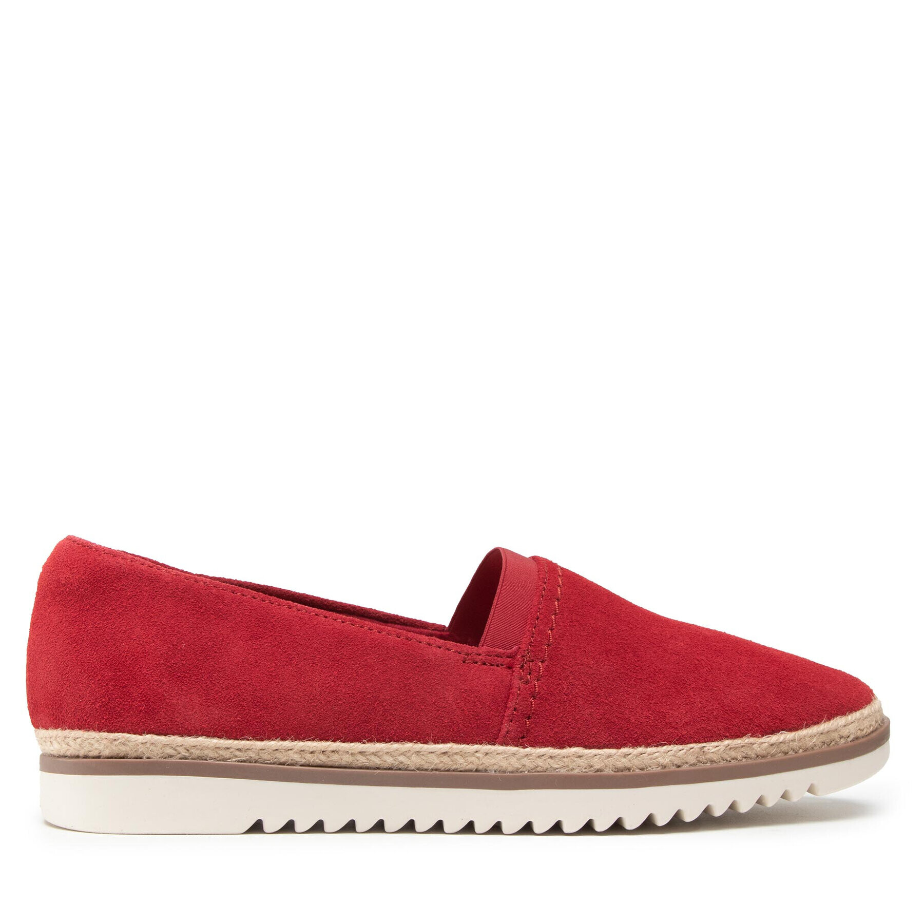 Clarks Еспадрили Serena Paige 261654744 Червен - Pepit.bg