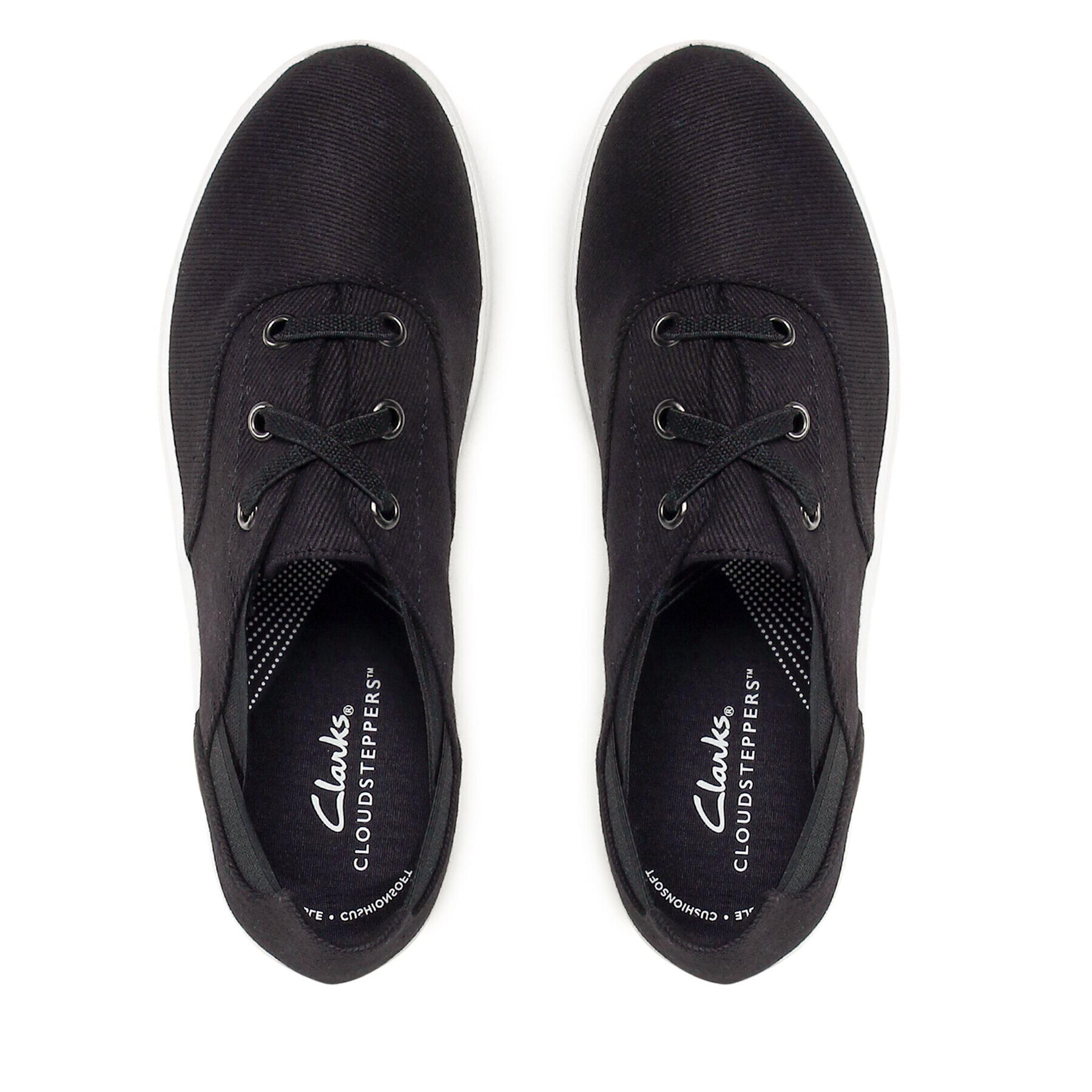 Clarks Гуменки Brinkley Ave 261665974 Черен - Pepit.bg