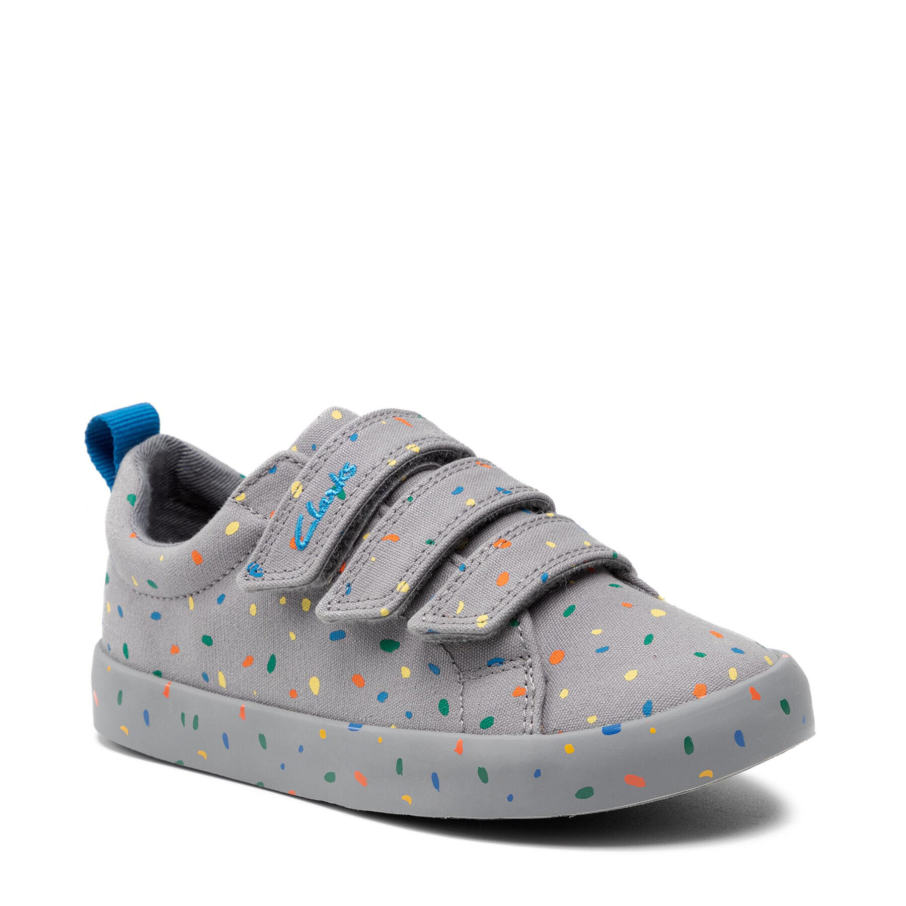 Clarks Гуменки Foxing Print T 261583607 Сив - Pepit.bg