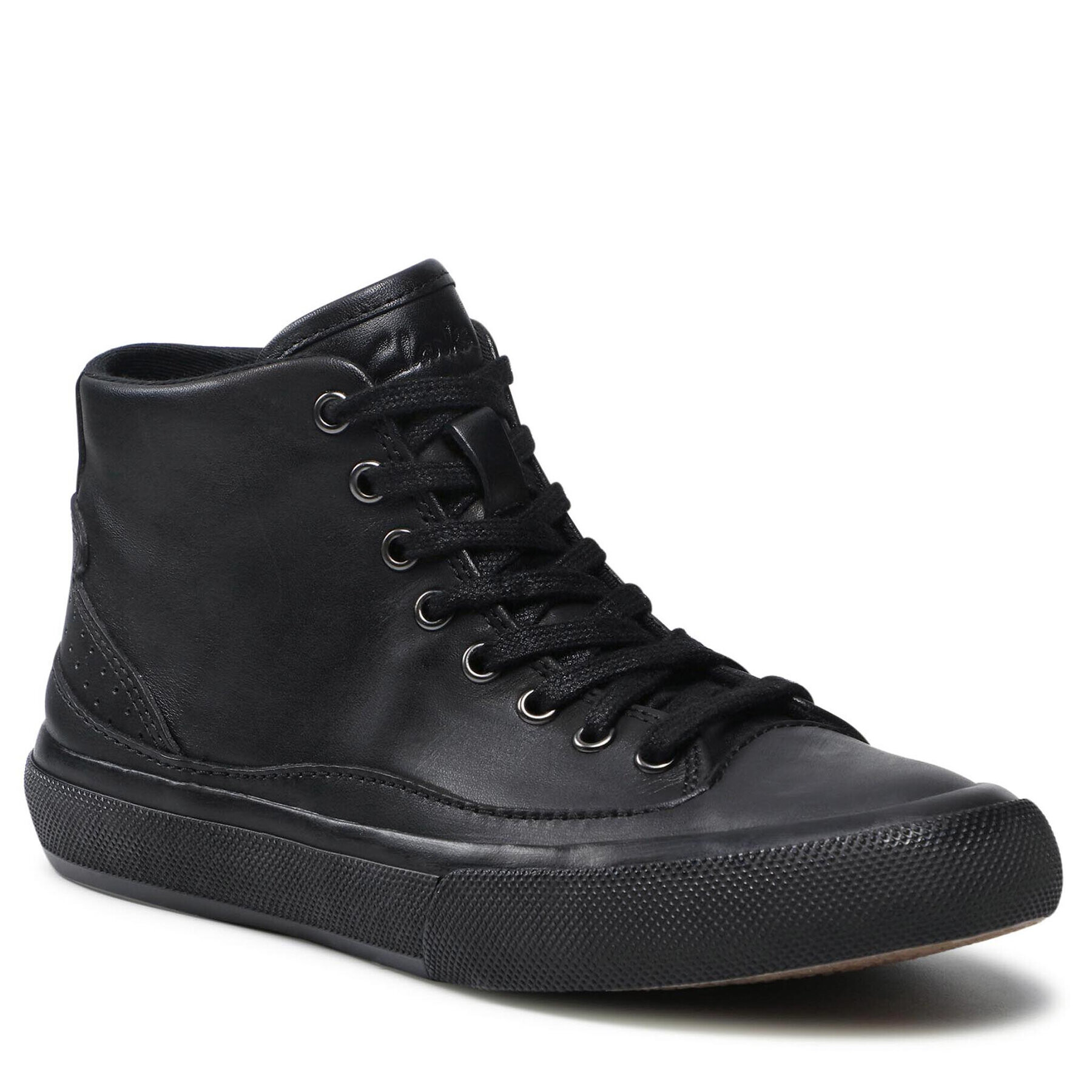 Clarks Кецове Aceley Zip Hi 261613094 Черен - Pepit.bg