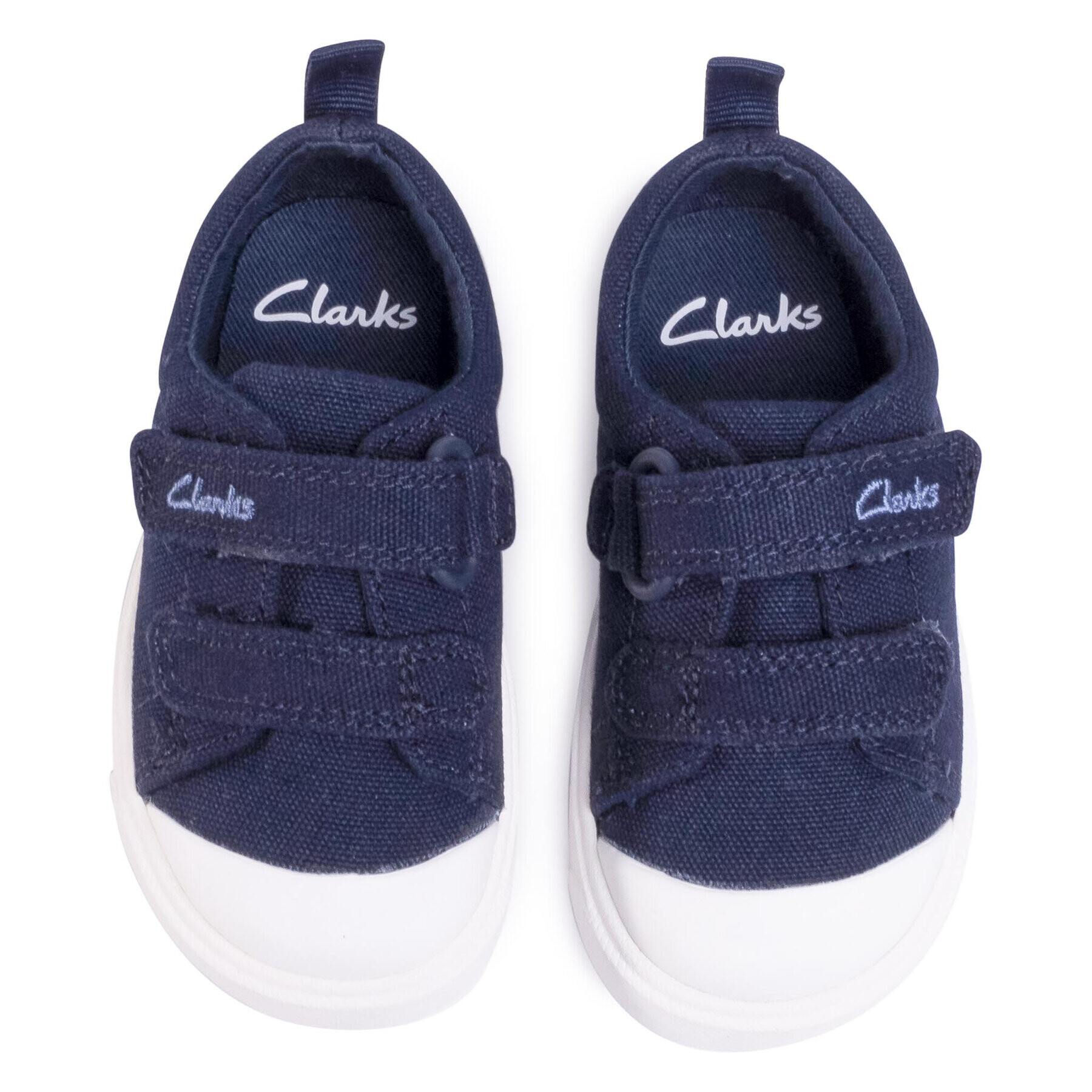 Clarks Кецове City Bright T 261490877 Тъмносин - Pepit.bg