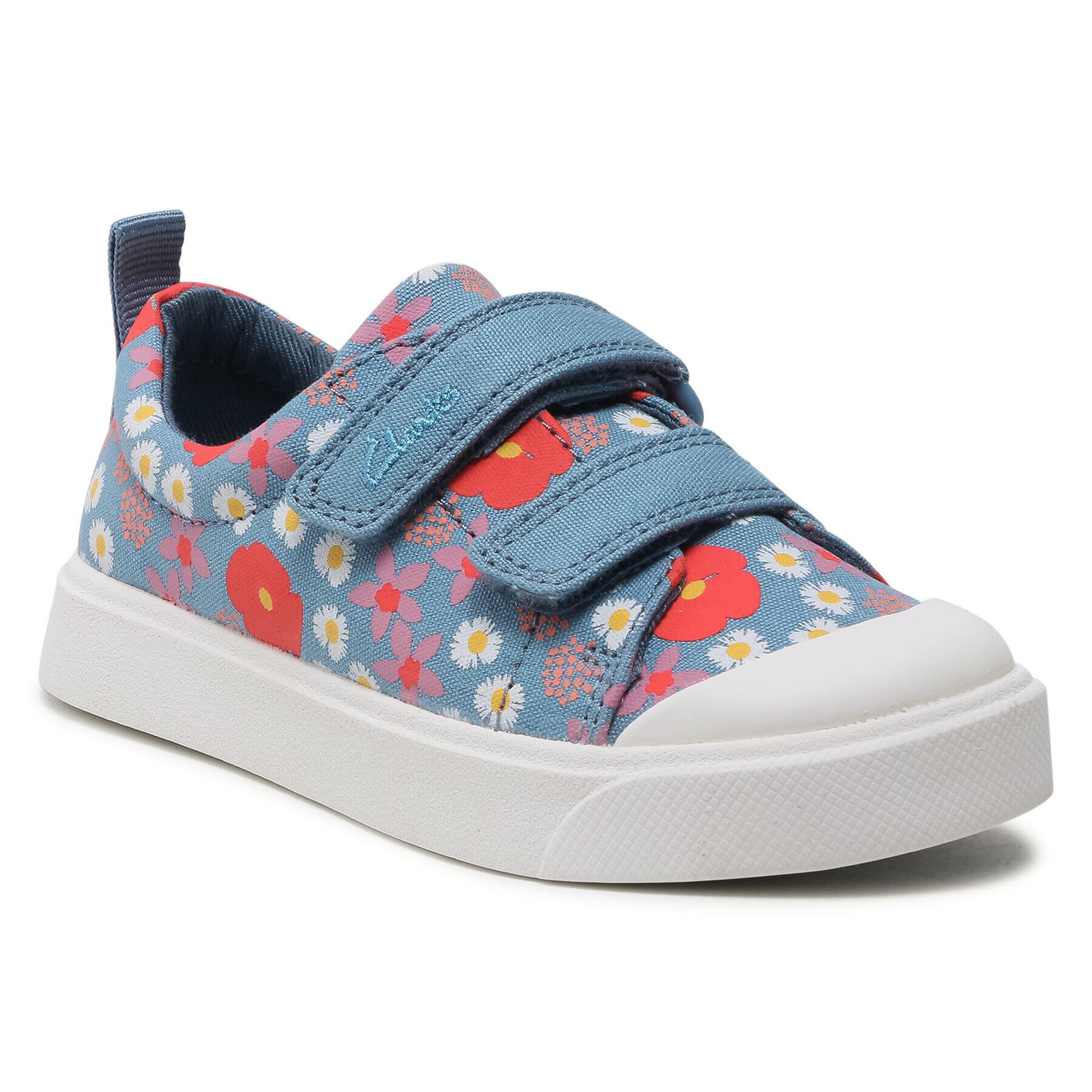 Clarks Кецове City Bright T 261565057 Син - Pepit.bg