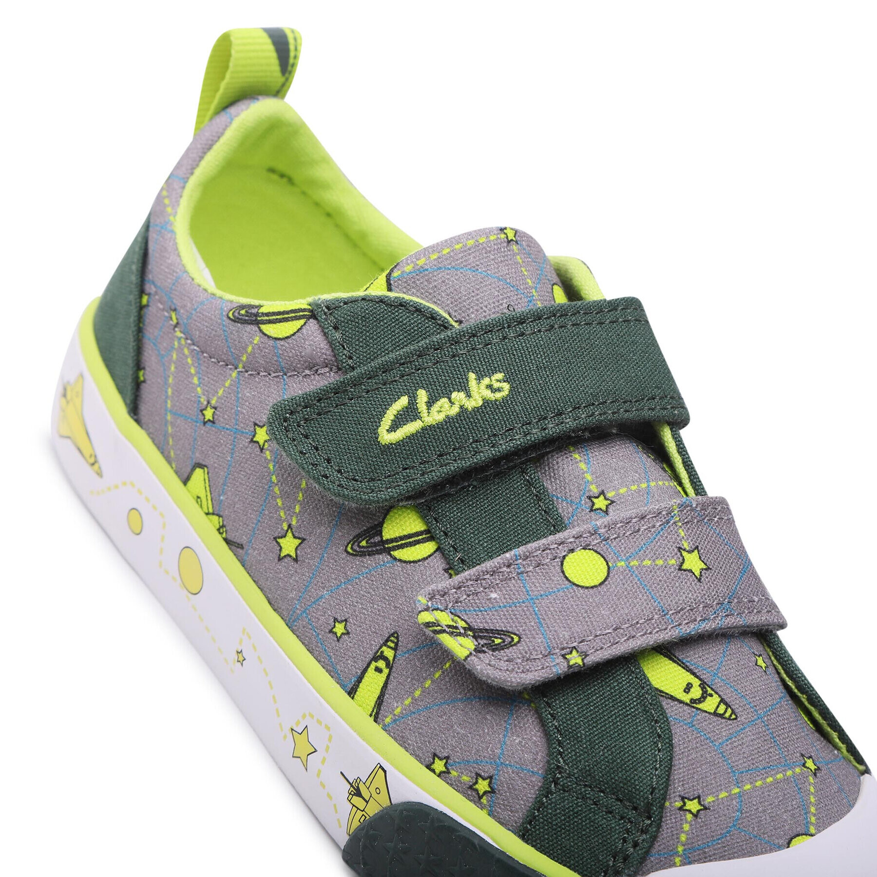 Clarks Кецове Foxing Lo K 261643656 S Сив - Pepit.bg