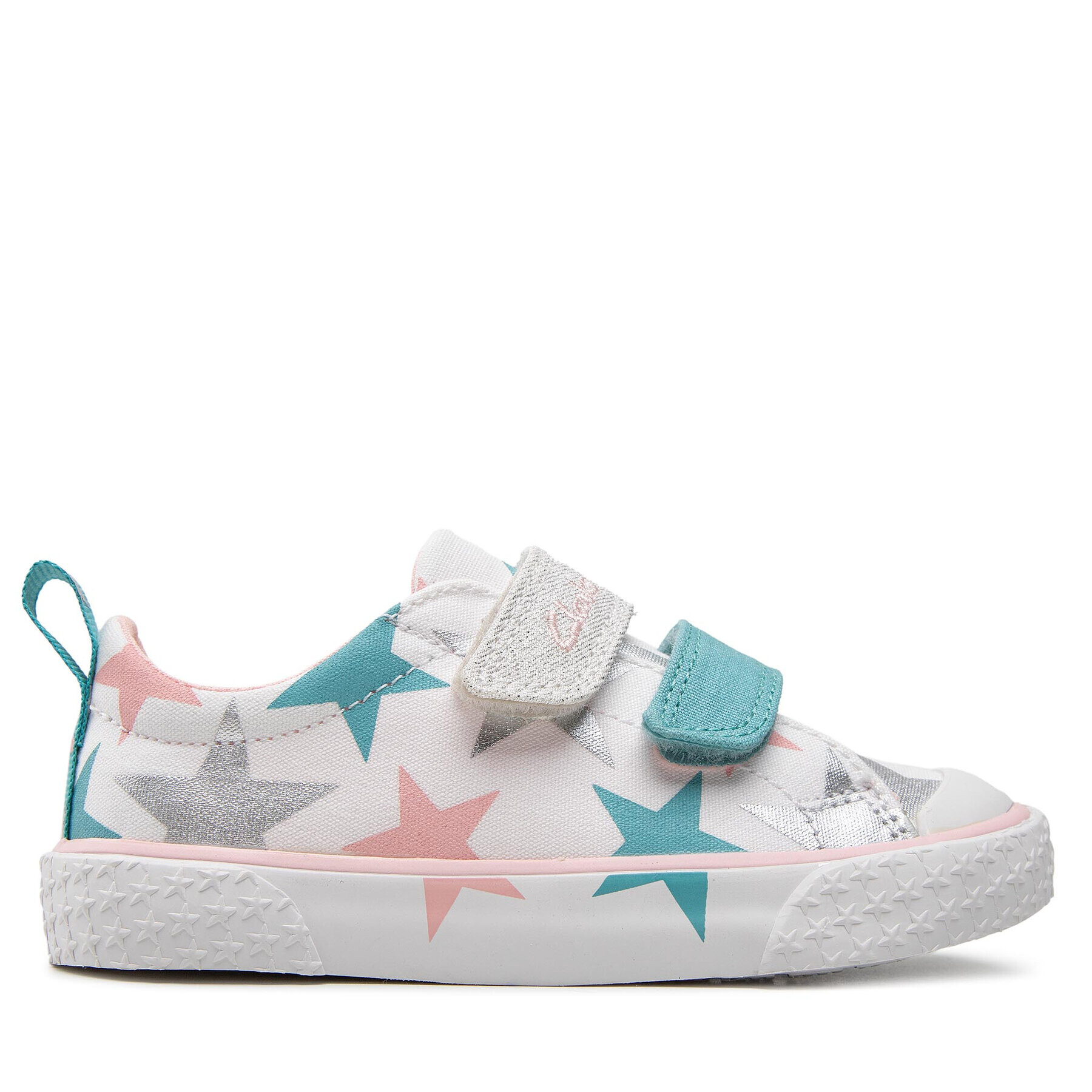 Clarks Кецове Foxing Lo K 261663546 M Бял - Pepit.bg