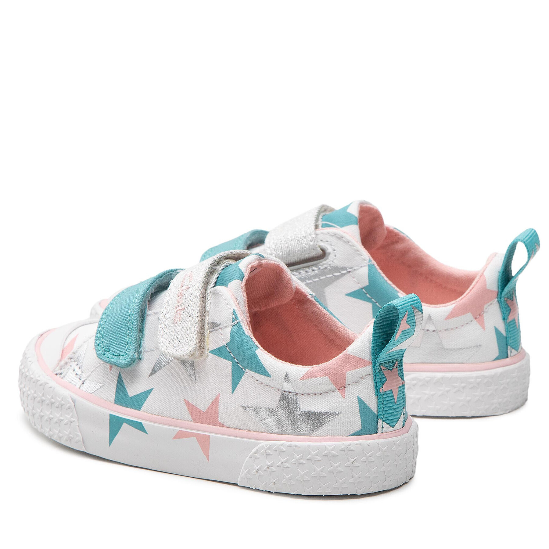 Clarks Кецове Foxing Lo K 261663546 M Бял - Pepit.bg