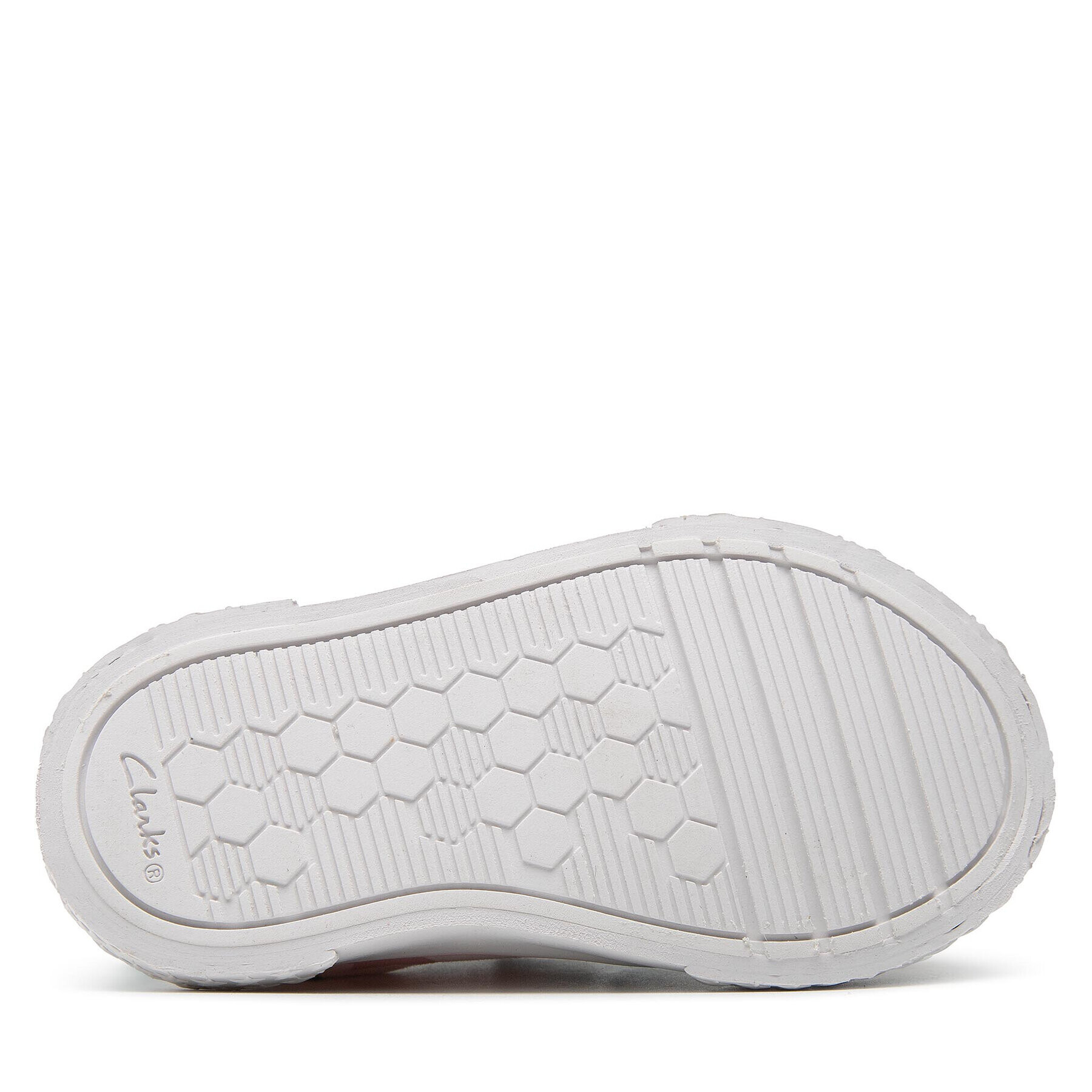 Clarks Кецове Foxing Lo T. 26164760 Бял - Pepit.bg