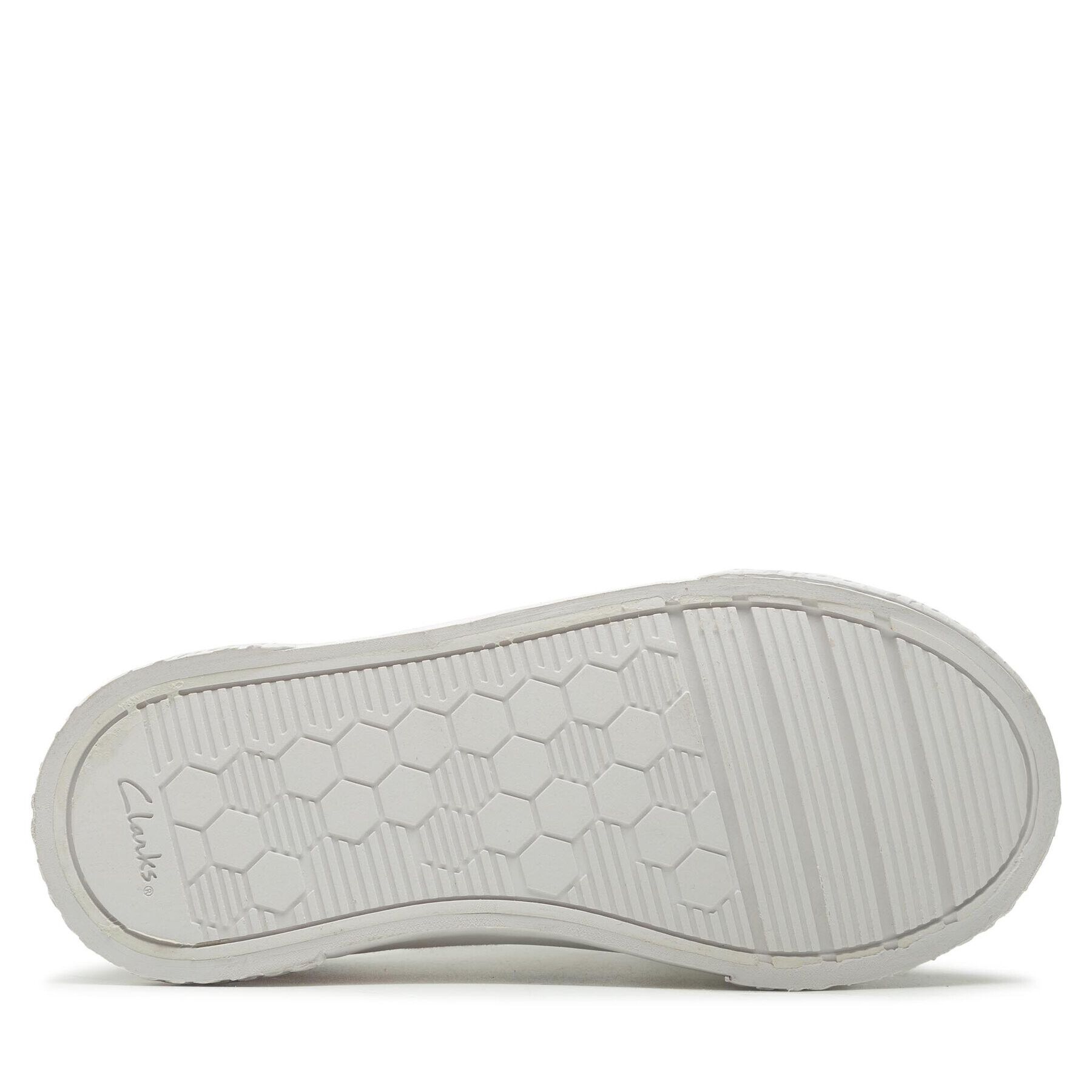 Clarks Кецове Foxing Lo T. 26166354 S Бял - Pepit.bg