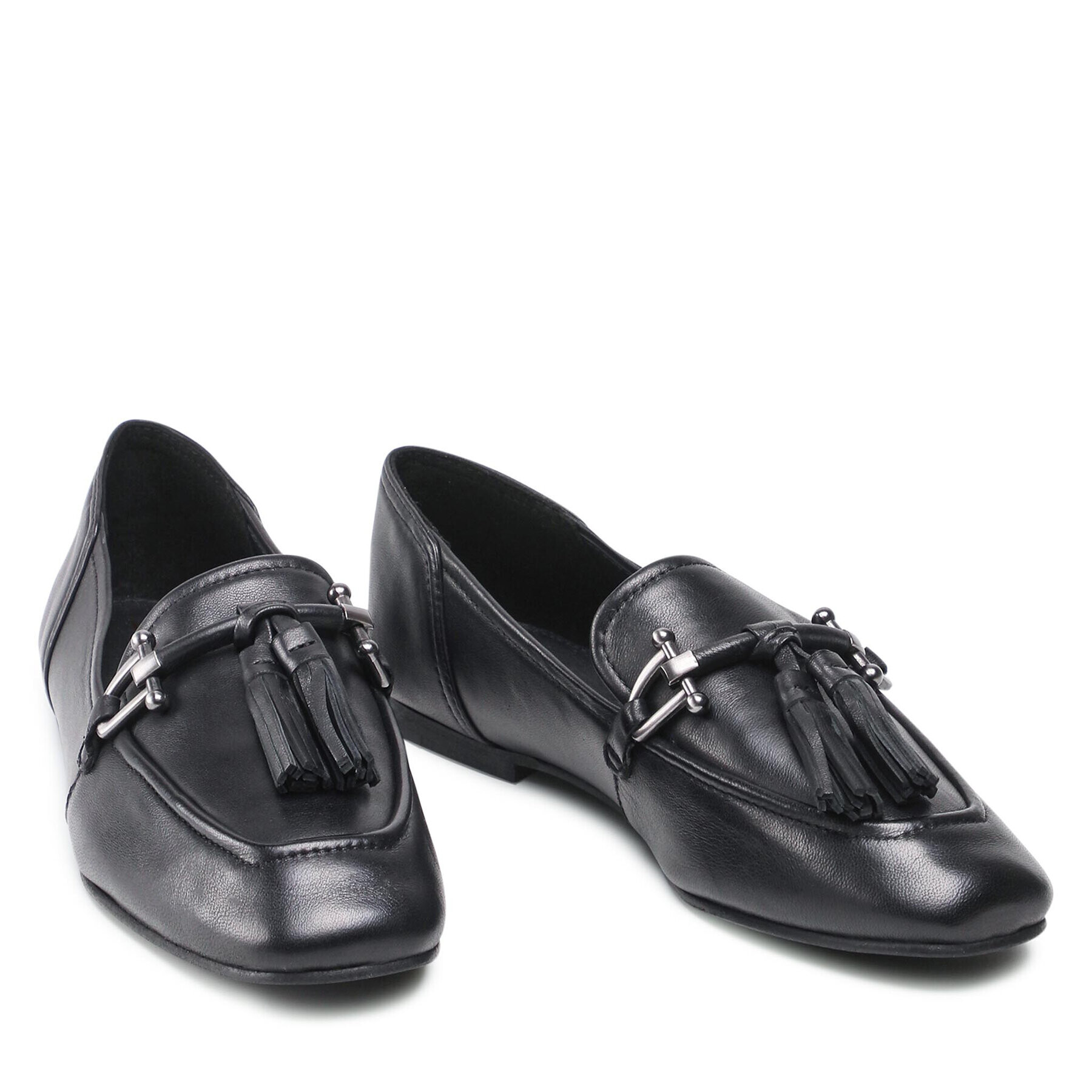 Clarks Лоуфъри Pure2 Tassel 261613154 Черен - Pepit.bg