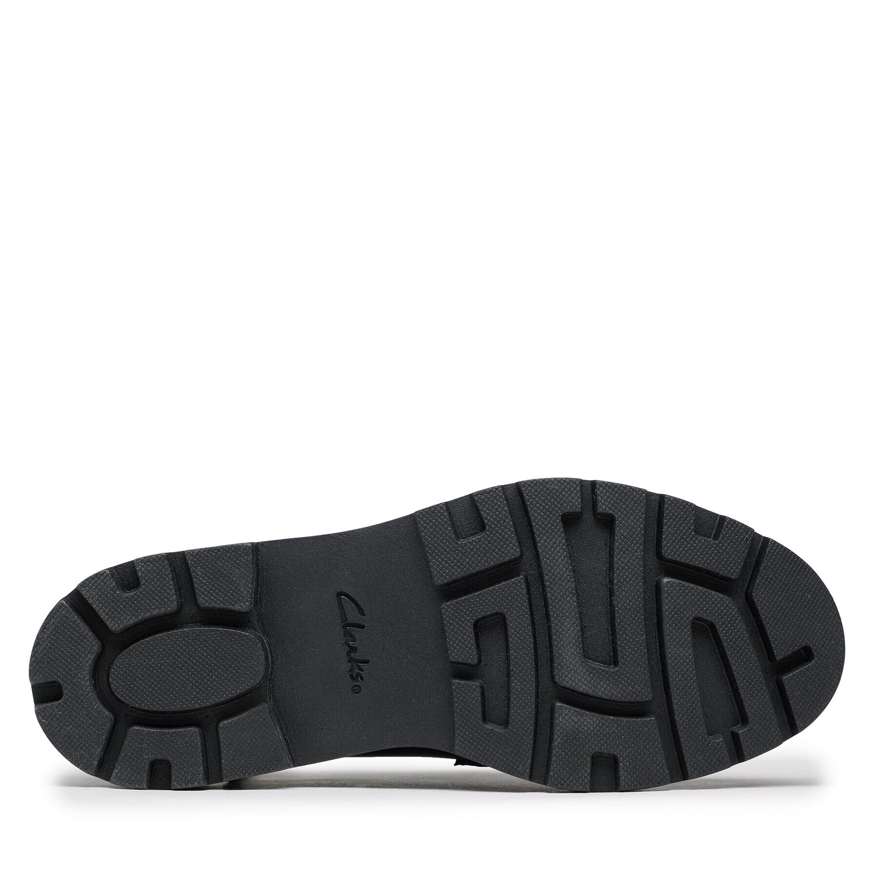 Clarks лоуфъри с дебела подметка Calla Ease 261676864 Черен - Pepit.bg