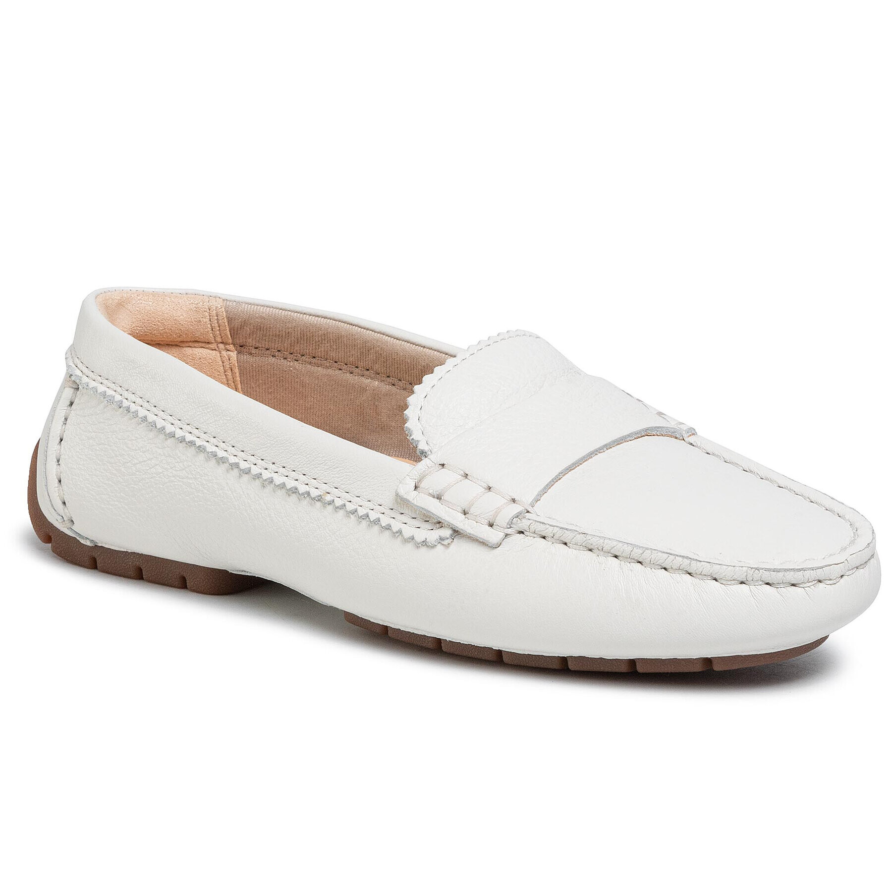 Clarks Мокасини C Mocc 261478664 Бял - Pepit.bg