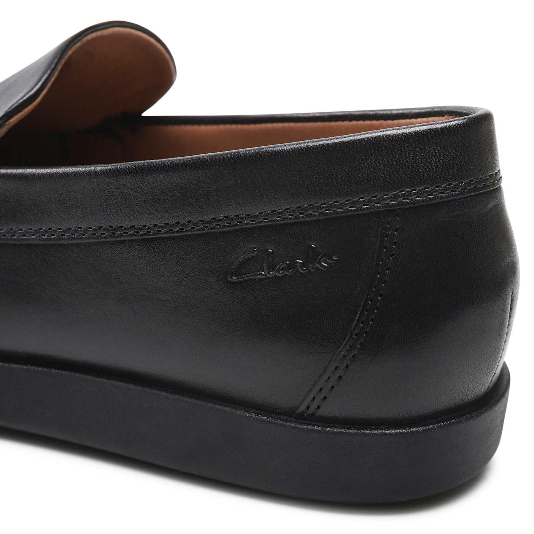 Clarks Мокасини Ferius Creek 261596287 Черен - Pepit.bg