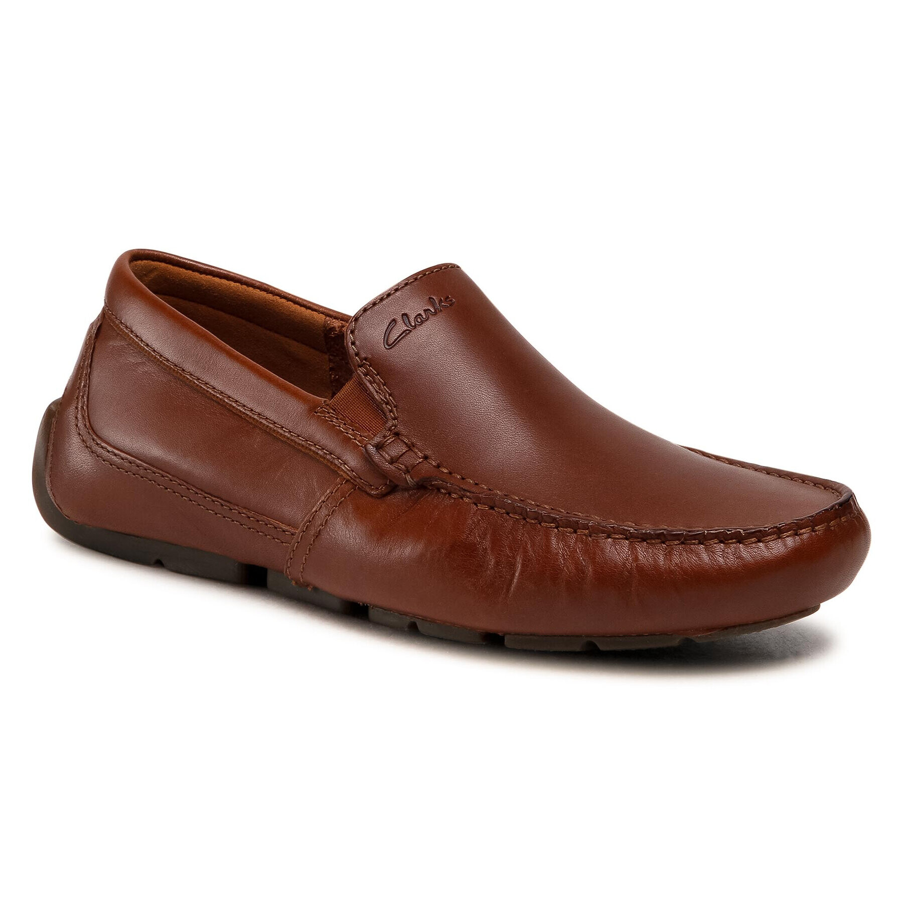 Clarks Мокасини Markman Plain 261587037 Кафяв - Pepit.bg