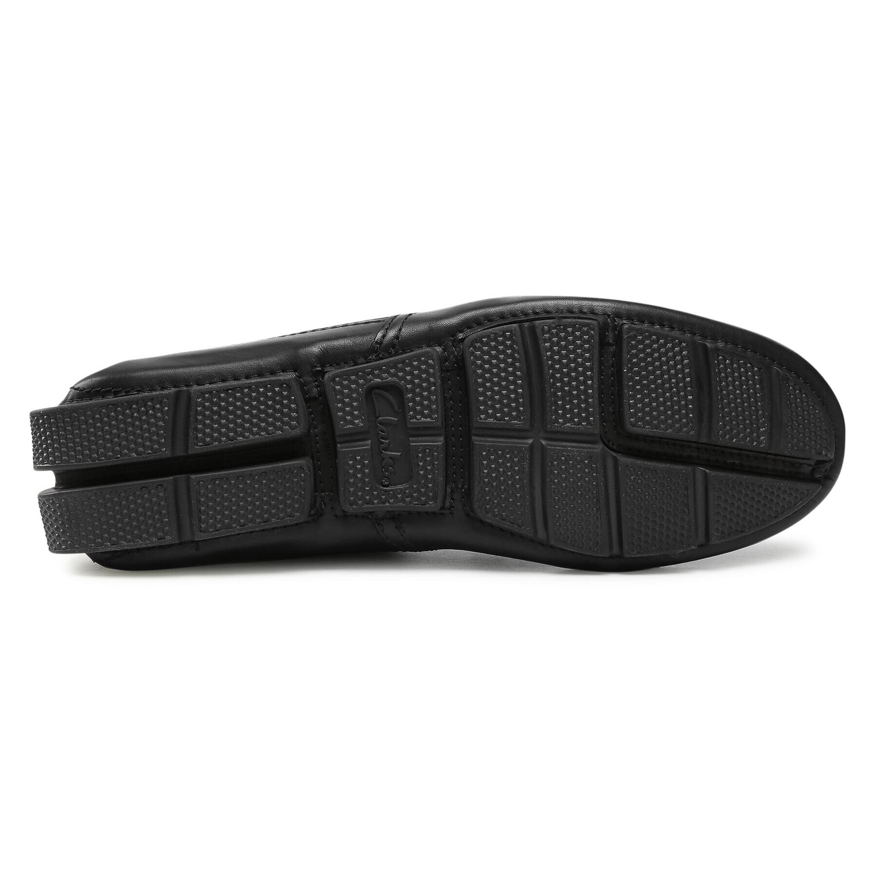 Clarks Мокасини Markman Plain 261587077 Черен - Pepit.bg